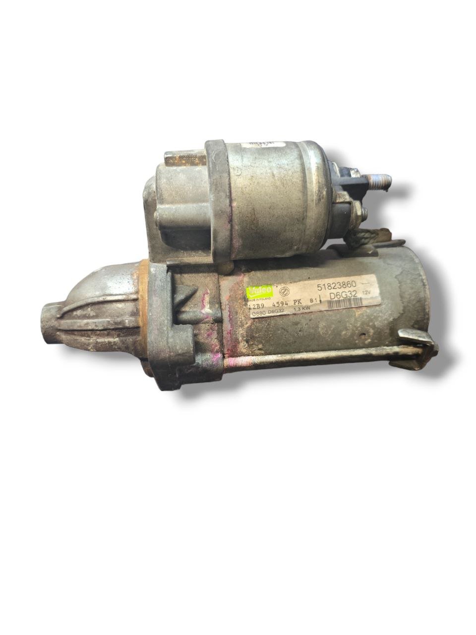 Motorino D' Avviamento Fiat Fiorino / Alfa Romeo / Lancia / Opel 1.3 Diesel ( 2009 - 2022 ) Cod : 51823860 - F&amp;P CRASH SRLS - Ricambi Usati