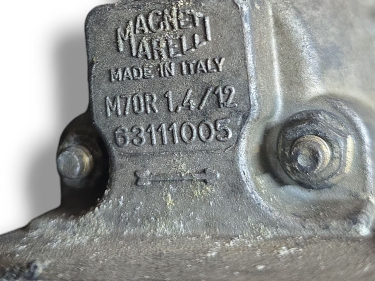 STARTER MOTOR ALFA ROMEO 156 2.0 DIESEL (1997 - 2007) Code: 63111005 - F&P CRASH SRLS - Used Parts