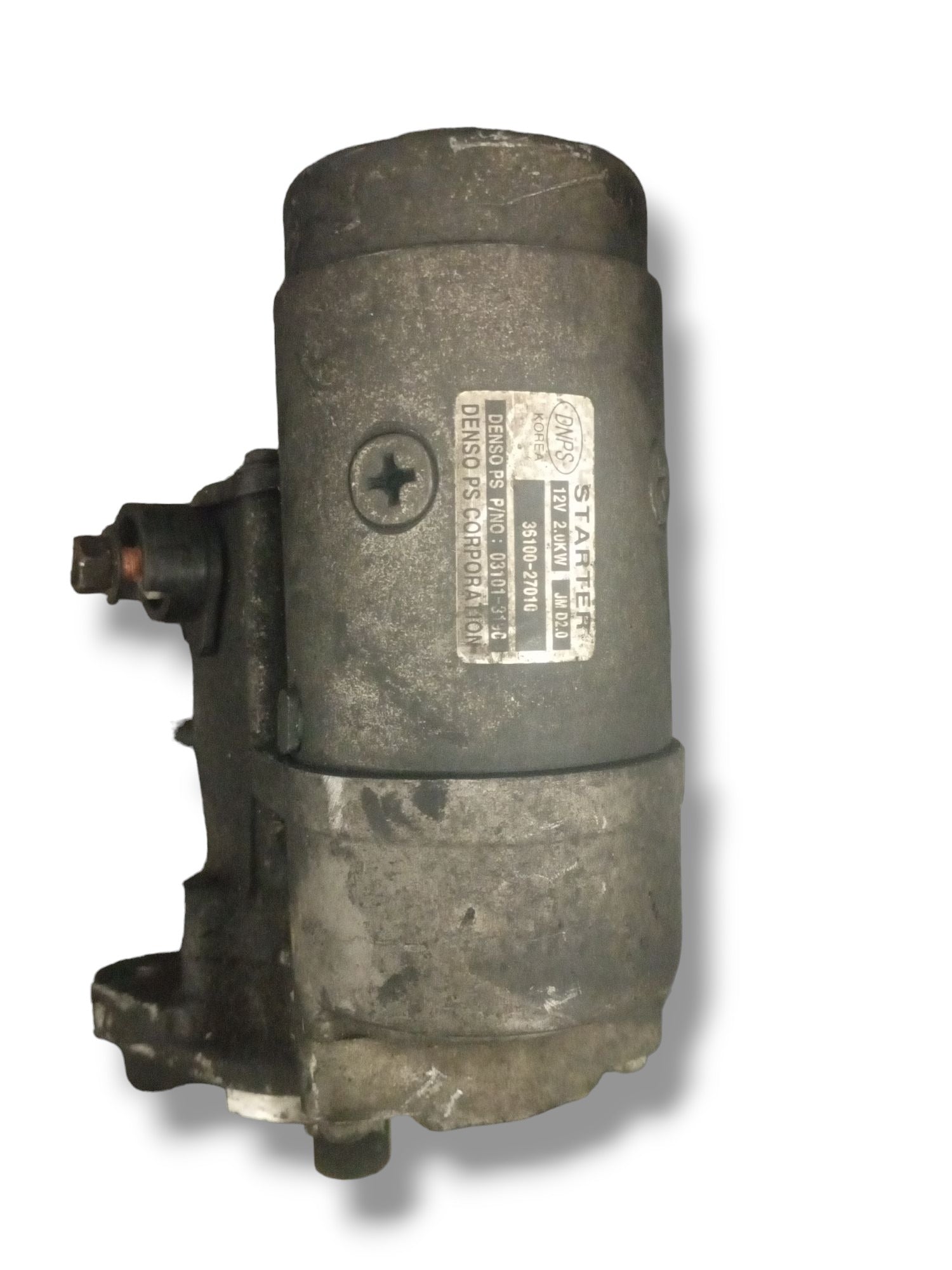 Motorino d'avviamento Hyundai Santa Fe II 2.2d (2007) cod: 3610027010 - F&P CRASH SRLS - Ricambi Usati