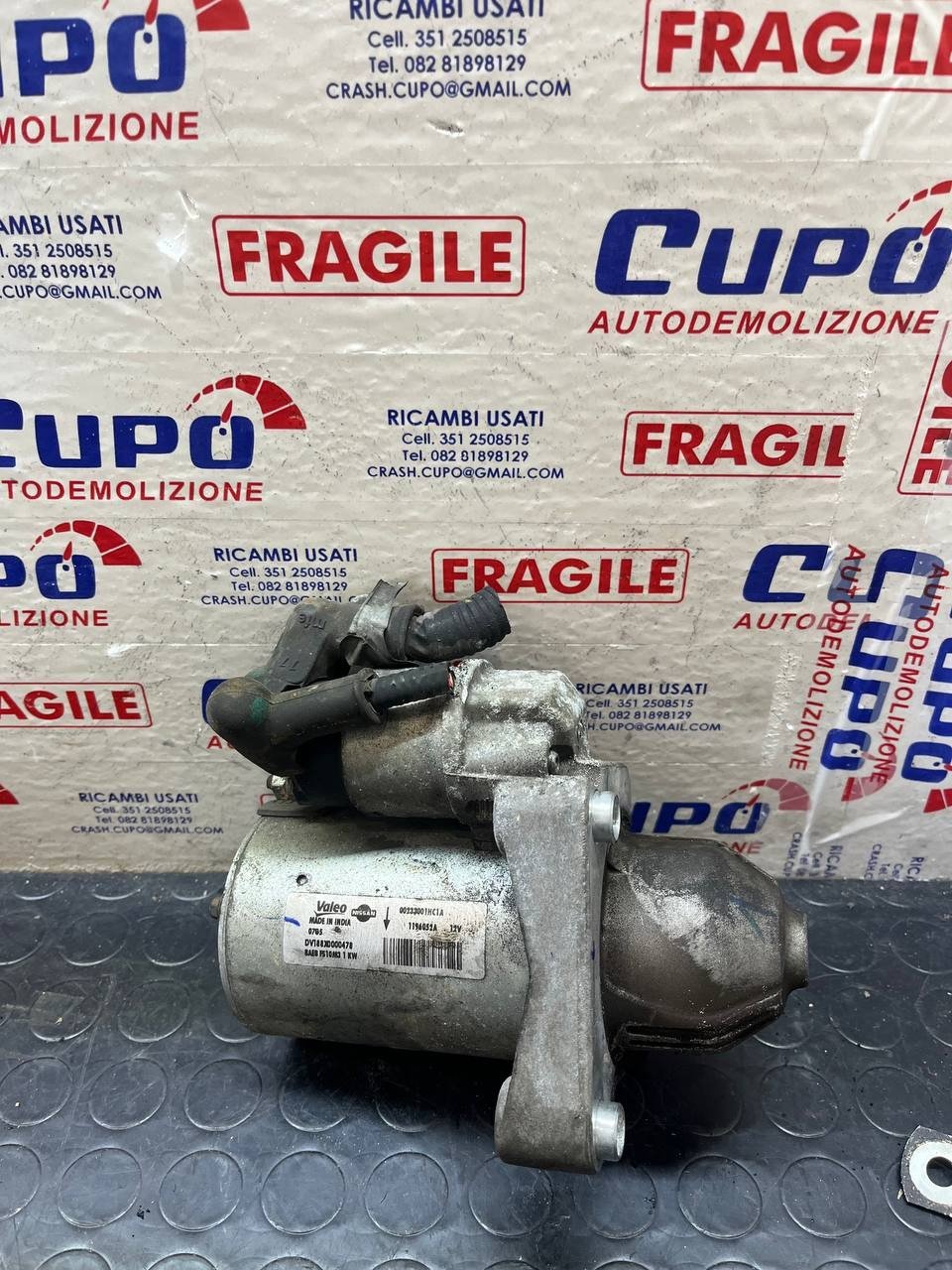 Nissan Micra K13 1.2 Petrol Starter Motor code: 00233001HC1A - F&P CRASH SRLS - Used Parts