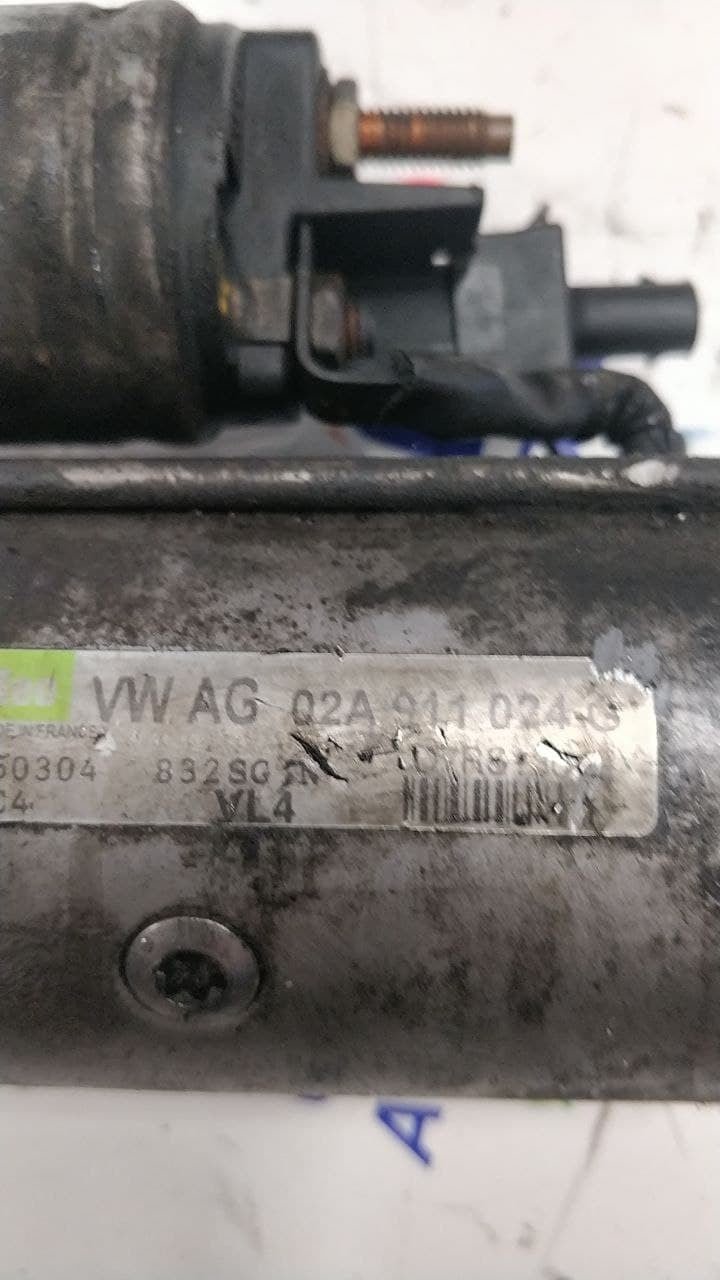 Starter motor Seat Ibiza 1.9 tdi 90 hp code 02a911024g - F&P CRASH SRLS - Used Parts