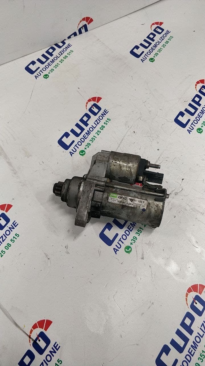 Motorino d&#39;avviamento Volkswagen Polo 6r 1.2 benzina cod 02t911023s - F&amp;P CRASH SRLS - Ricambi Usati