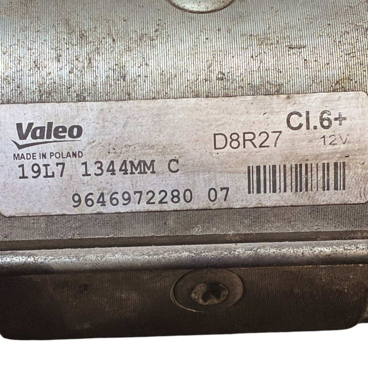 Starter motor peugeot expert code . 9646972280 2.0 diesel (2016 >) - F&P CRASH SRL - Used Parts