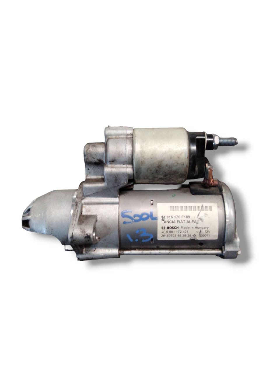 Starter motor Fiat 500X / 500L 1.3 diesel (2014>) code. 51916170F109 - 0001172401 - F&P CRASH SRLS - Used Parts