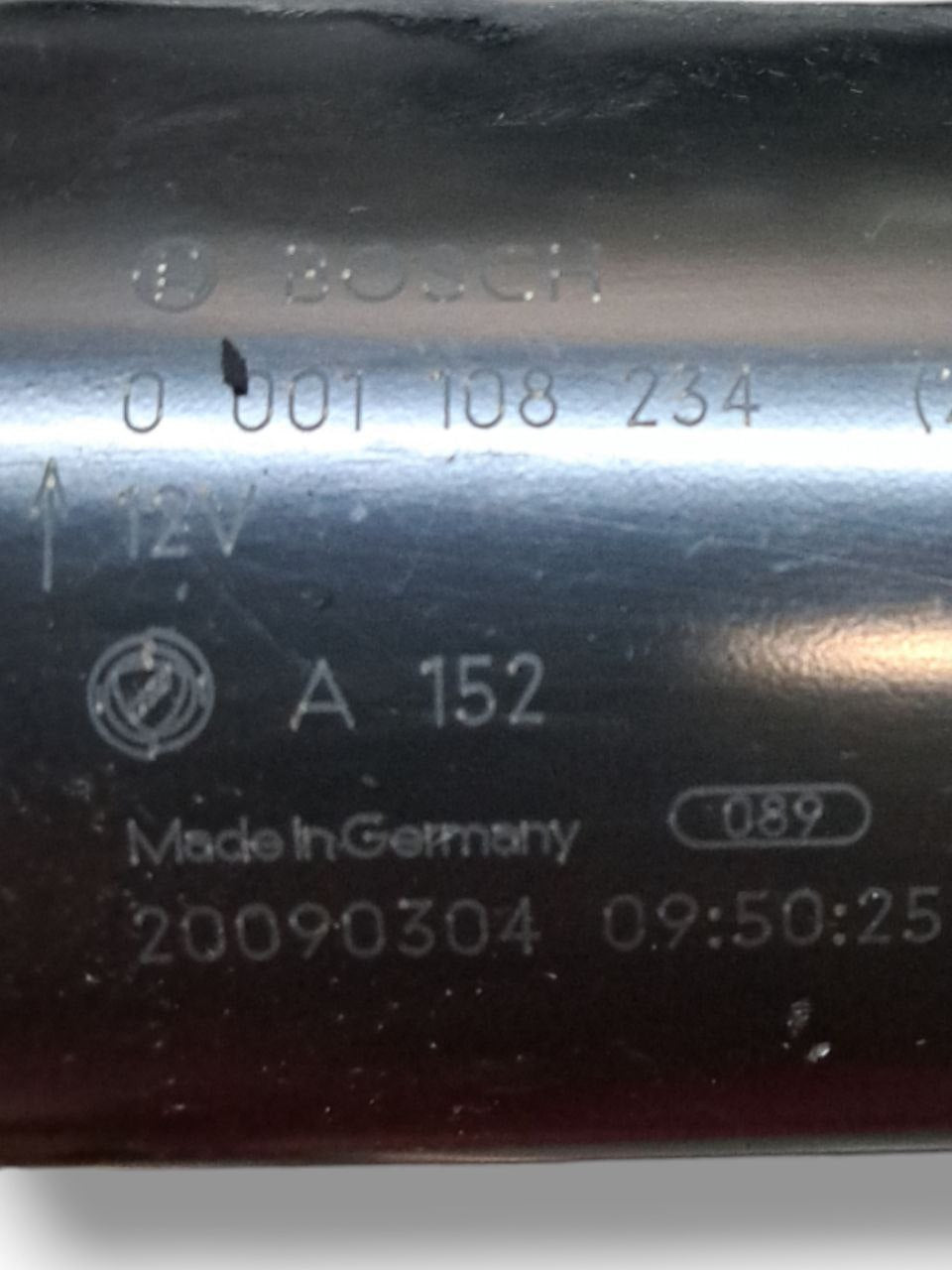 Starter motor Fiat Croma / Bravo 1.9 diesel ( 2008 ) COD:0001108234 - F&P CRASH SRLS - Used Spare Parts