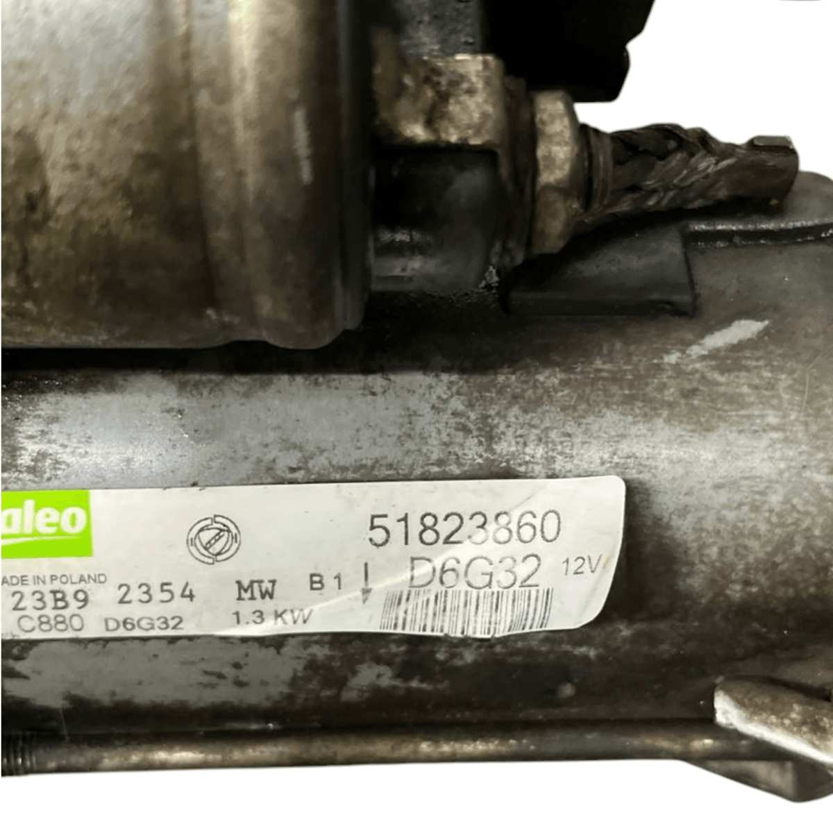 Starter Motor Fiat Fiorino / Fiat Qubo 1.3 Diesel ( 2009 - 2022 )cod.51823860 - F&P CRASH SRLS - Used Parts
