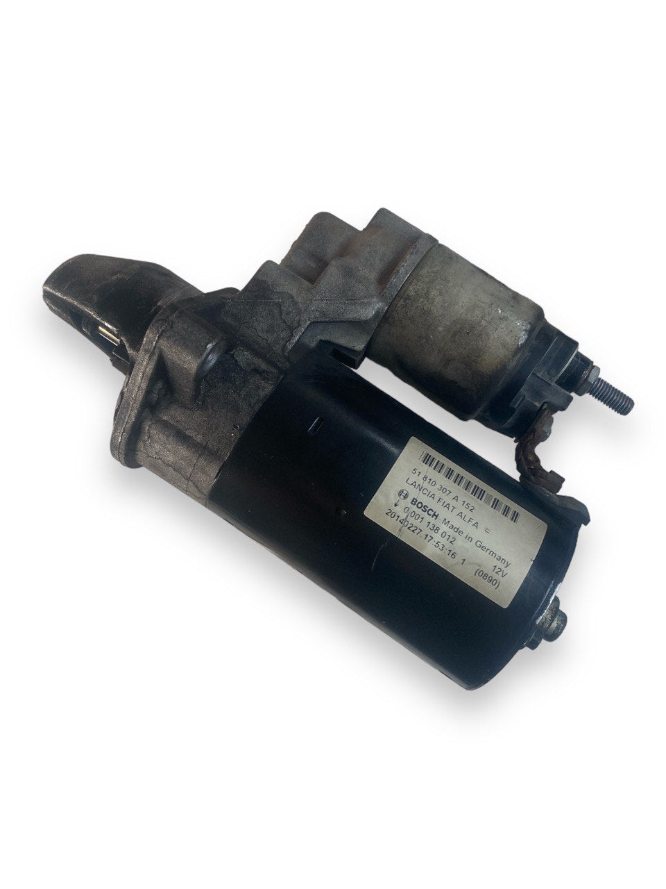 Motorino di avviamento Fiat Punto Evo 1.3mjt ( 2012 ) cod. 51810307A152 - F&P CRASH SRLS - Ricambi Usati