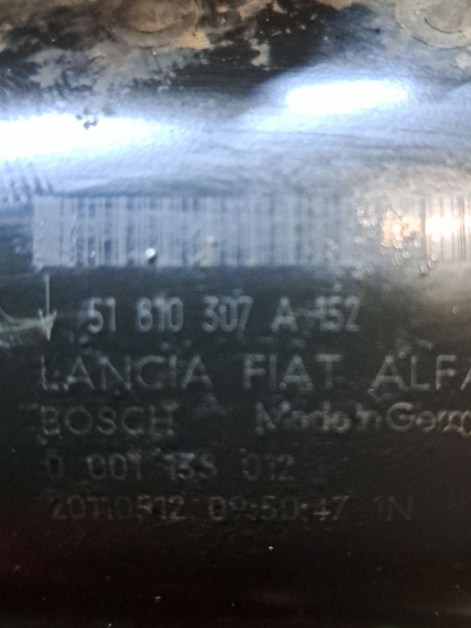 Motorino di avviamento Fiat Punto Evo 1.3mjt ( 2012 ) COD:51810307A152 - F&P CRASH SRLS - Ricambi Usati