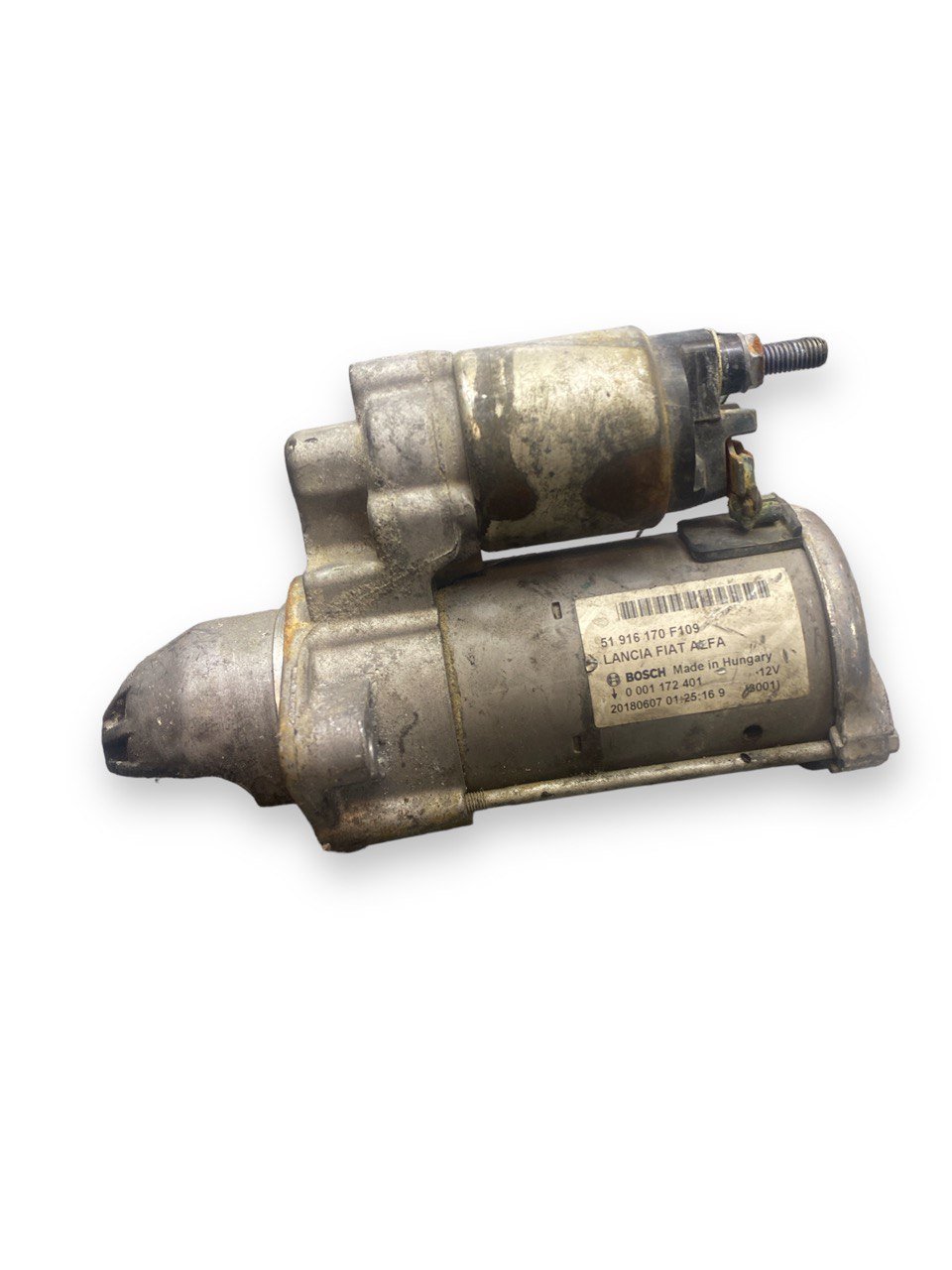 Starter motor Fiat Punto Evo / 500L 1.3mjt ( 2012 ) cod. 51916170 - F&P CRASH SRLS - Used Parts