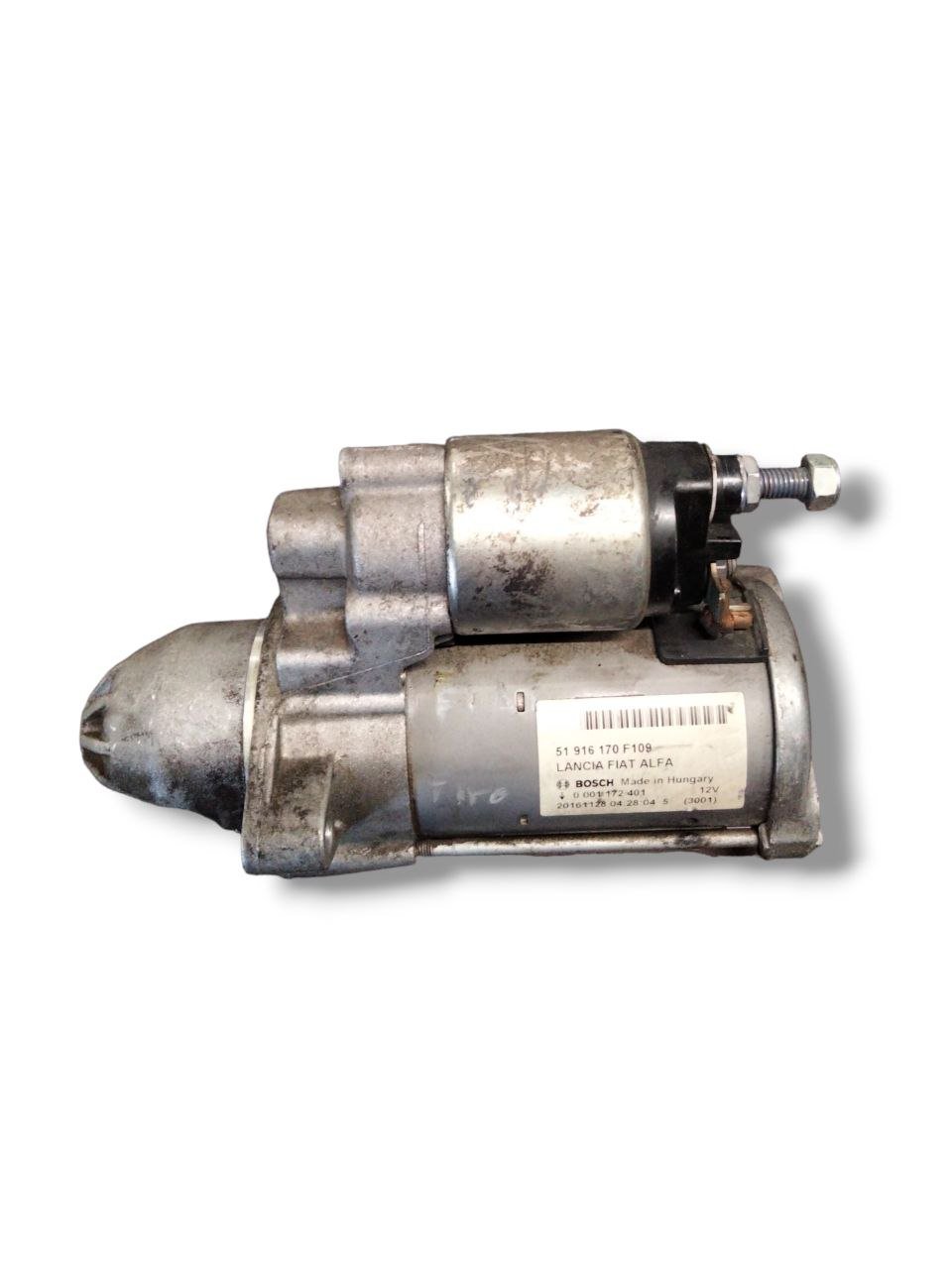Fiat Tipo 1.3 diesel starter motor (2015>) code.51916170F109 - 0001172401 - F&P CRASH SRLS - Used Parts