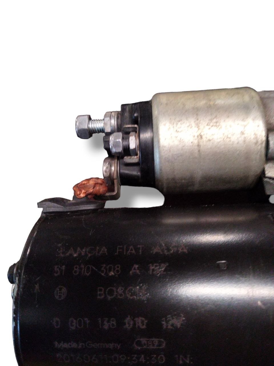 Motorino di avviamento Jeep Renegade / 500X 1.6 Diesel ( 2014>) cod.51810308A152 - 0001138010 - F&P CRASH SRLS - Ricambi Usati