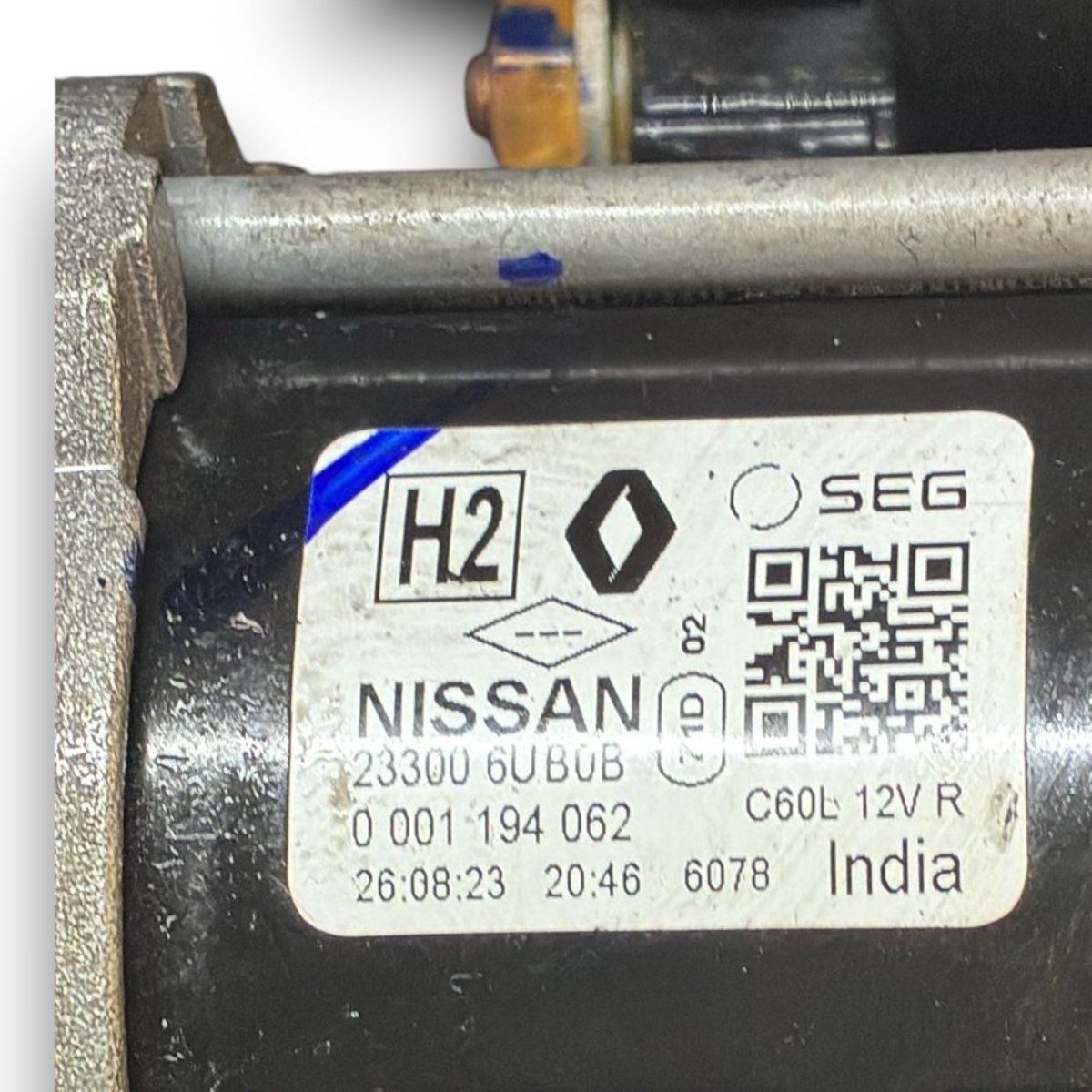 Motorino di avviamento nissan qashqai j12 cod . 233006ub0b 1.3 diesel (2021 >) - F&P CRASH SRL - Ricambi Usati