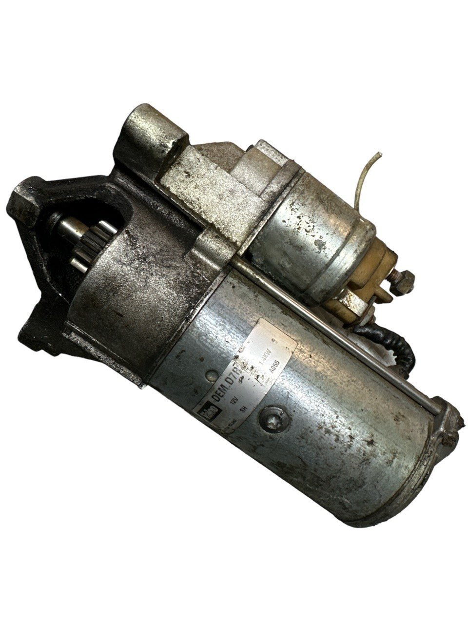 Starter motor Renault Megane III series 1.5 dci (2010) cod. D7R25 - F&P CRASH SRLS - Used Parts