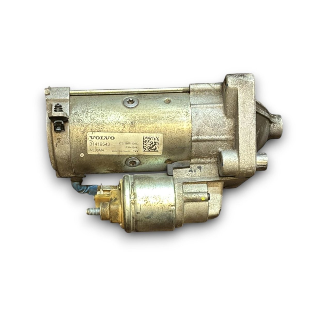 Motorino di avviamento volvo v40 cod . 31419543 2.0 diesel (2012 > 2019) - F&amp;P CRASH SRL - Ricambi Usati