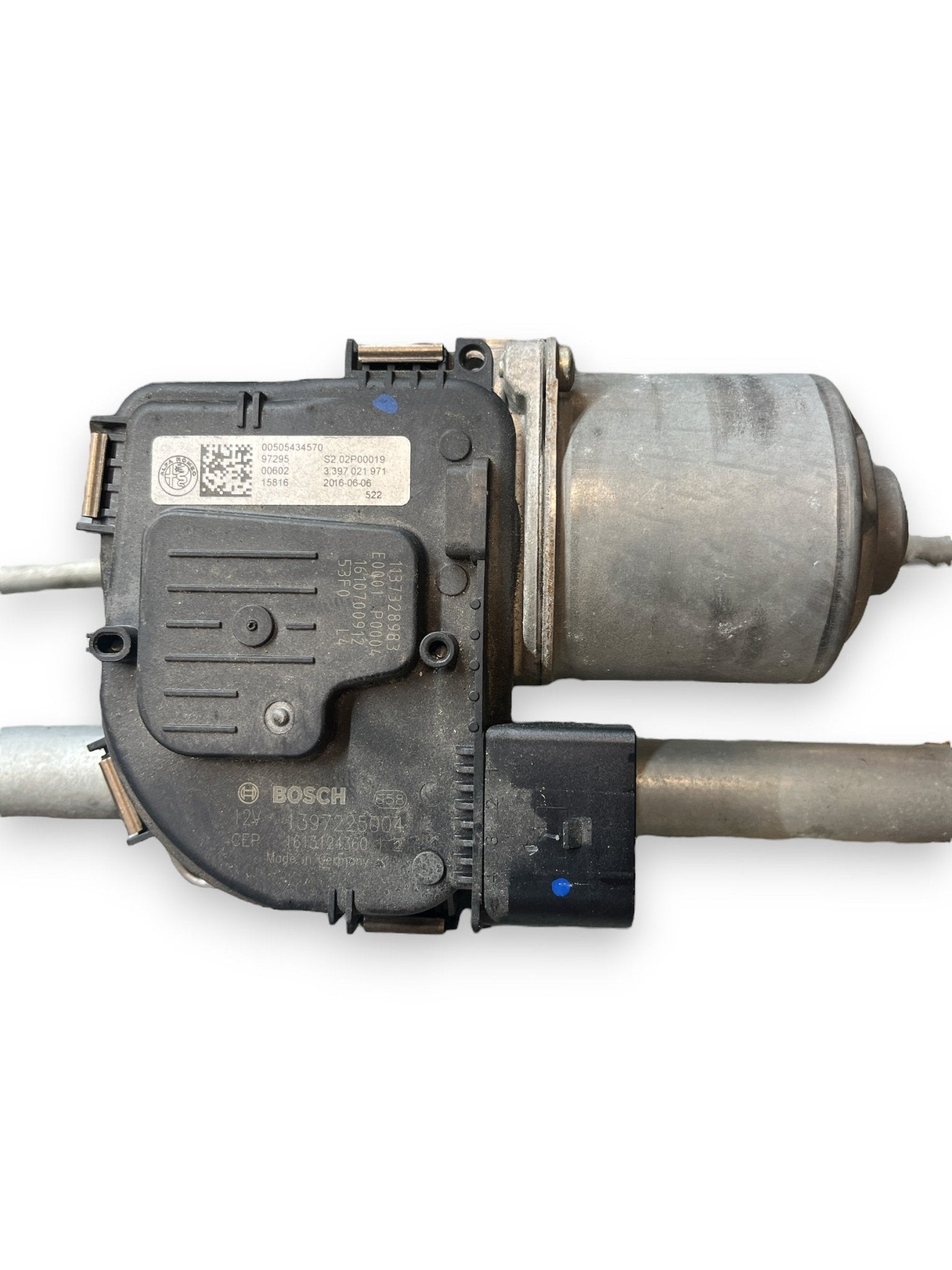 Front Windshield Wiper Motor Alfa Romeo Giulia (2017) code: 00505434570 - F&P CRASH SRLS - Used Parts