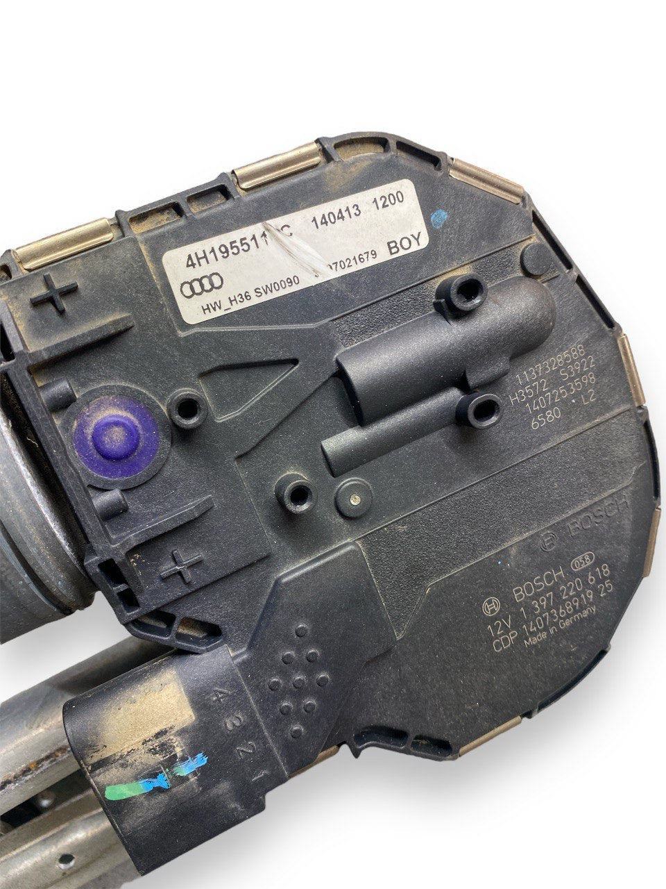 Front windshield wiper motor Audi A8 (2014) code 4H1955119C - F&P CRASH SRLS - Used Parts