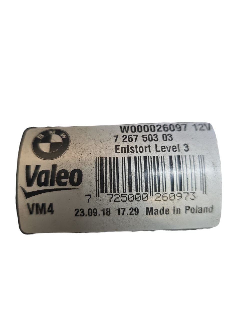 Motorino Tergicristalli Anteriore Bmw Serie 1 F20 / F21 ( 2011 - 2019 ) Cod : 726750303 - F&P CRASH SRLS - Ricambi Usati