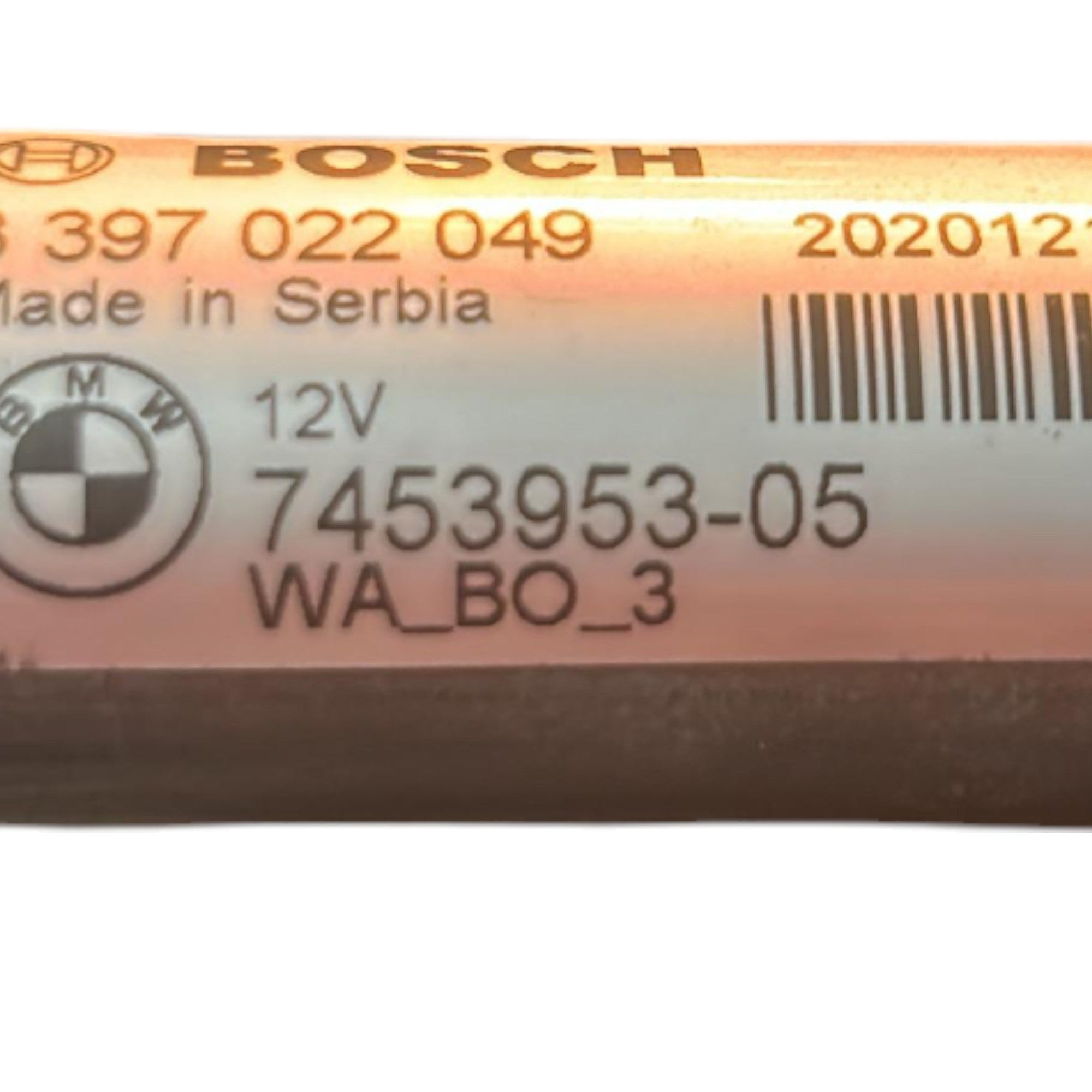 Motorino Tergicristalli Anteriore BMW Serie 1 (F40) cod.7453953 - 05 (2019 > 2024) - F&P CRASH SRLS - Ricambi Usati