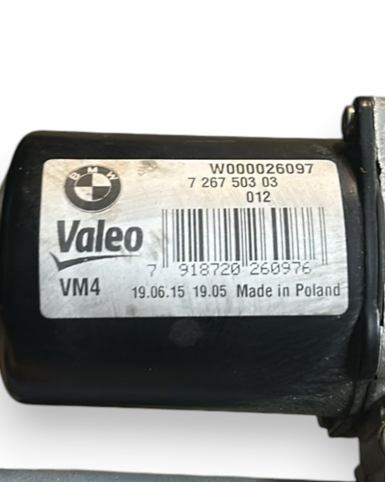 Front Windshield Wiper Motor BMW Series 3 (F31) Touring code W000026097 (2013 > 2019) - F&P CRASH SRLS - Used Parts