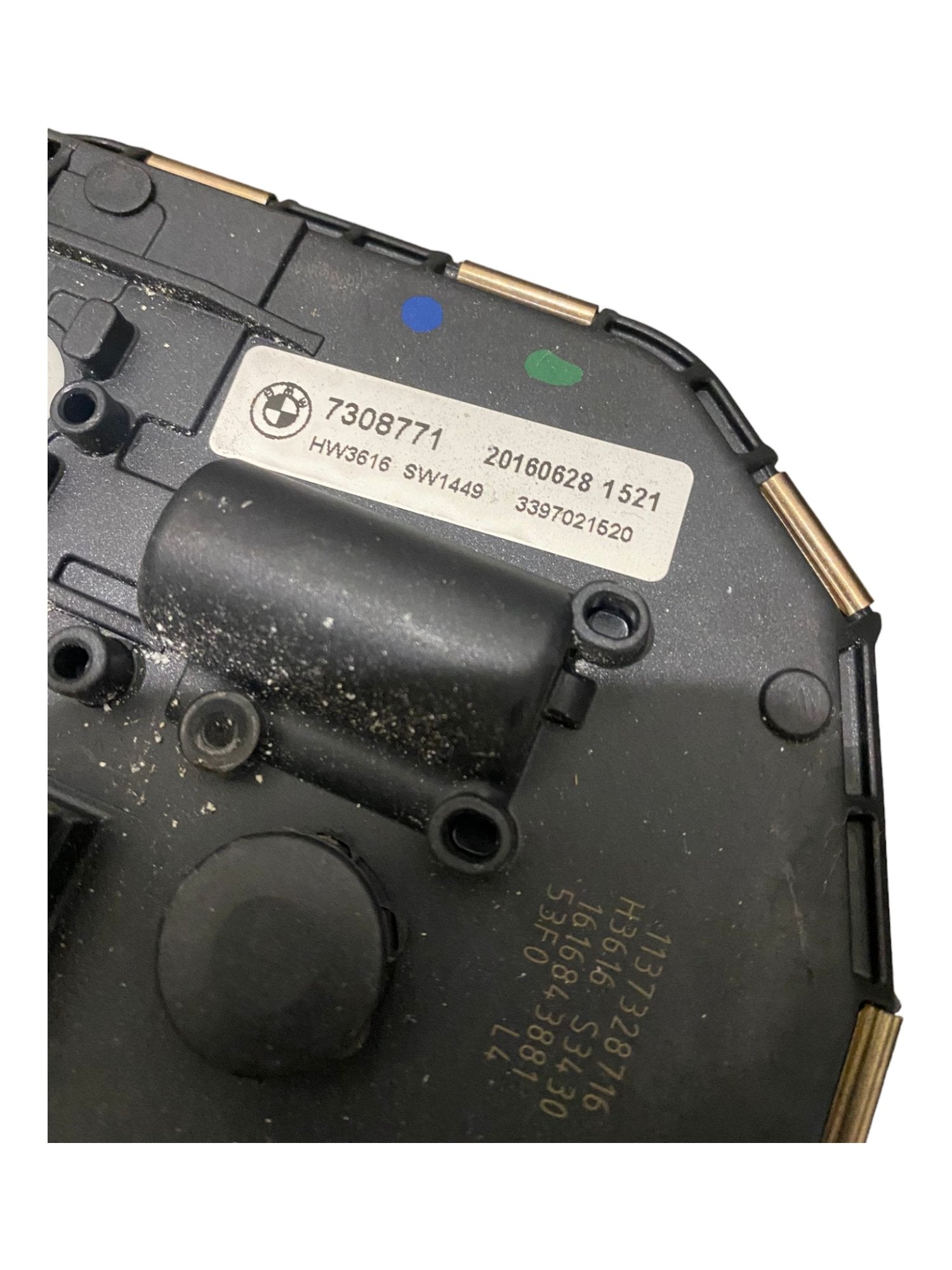 Front windshield wiper motor Bmw Series 5 (f10 - 2015) code:1397220943 - 7308117 - F&P CRASH SRLS - Used Parts