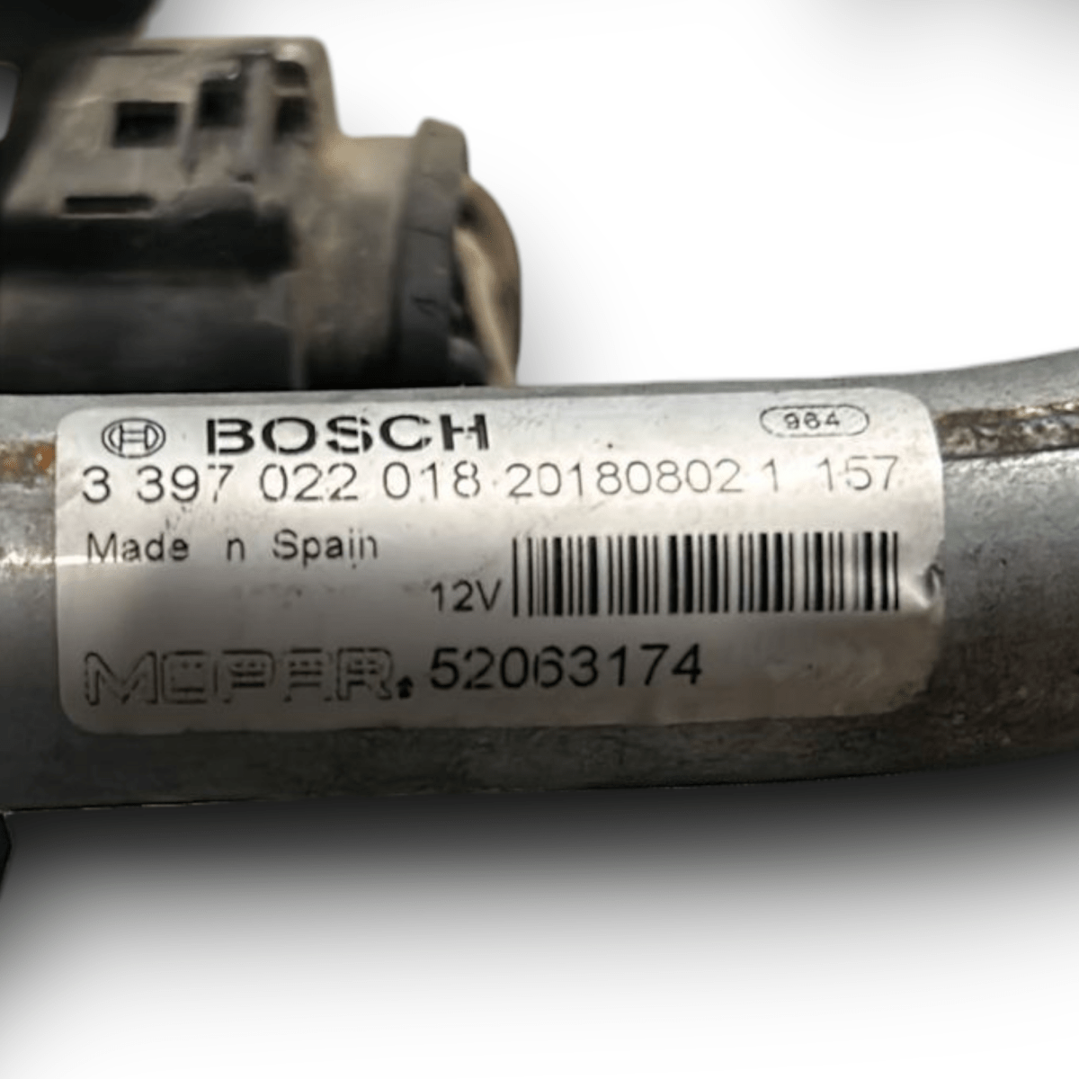 Front windshield wiper motor fiat 500x code:52063174 (2014 >) - F&P CRASH SRL - Used Parts