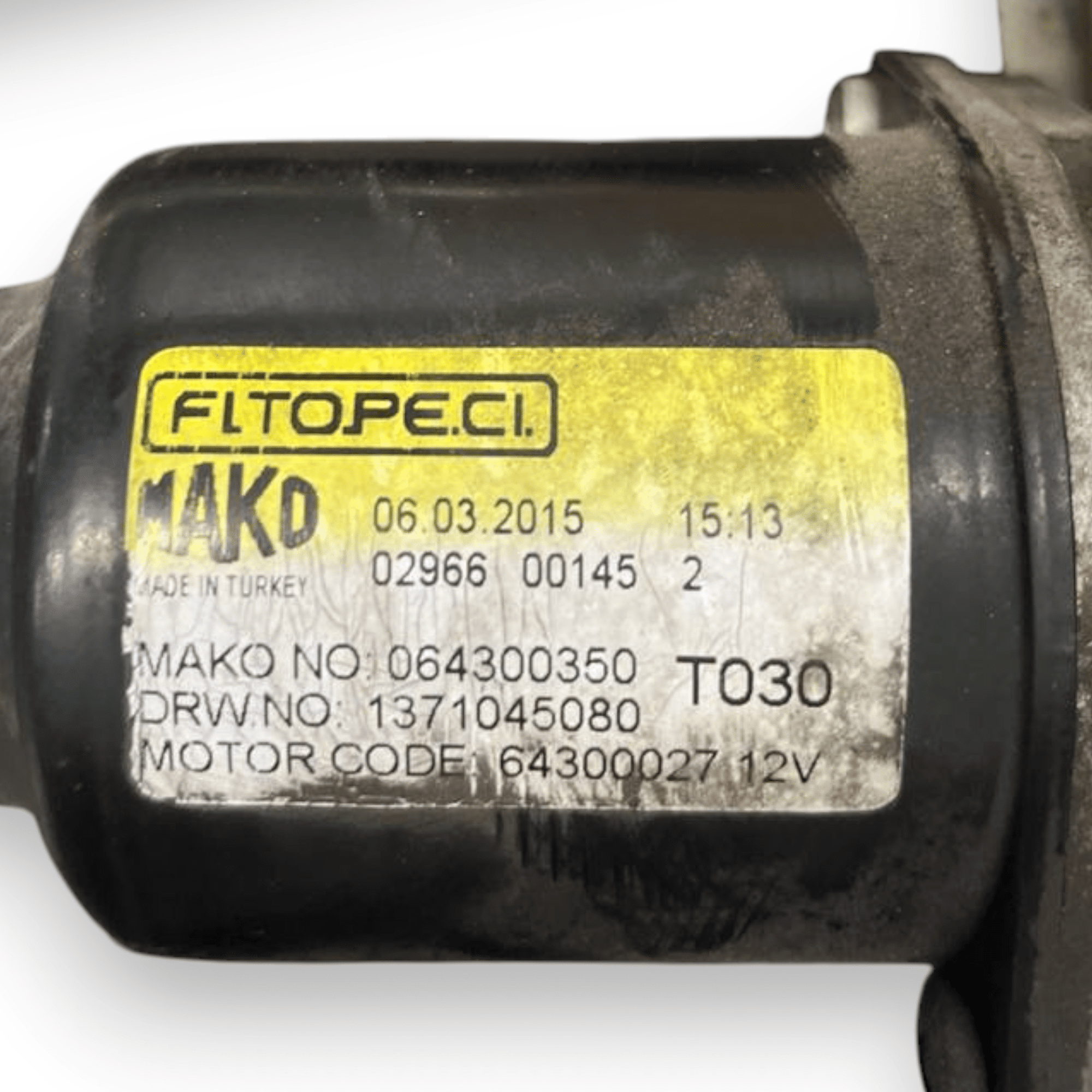 Motorino Tergicristalli Anteriore Fiat Qubo (2008 al 2019) cod: 064300350 - F&P CRASH SRLS - Ricambi Usati