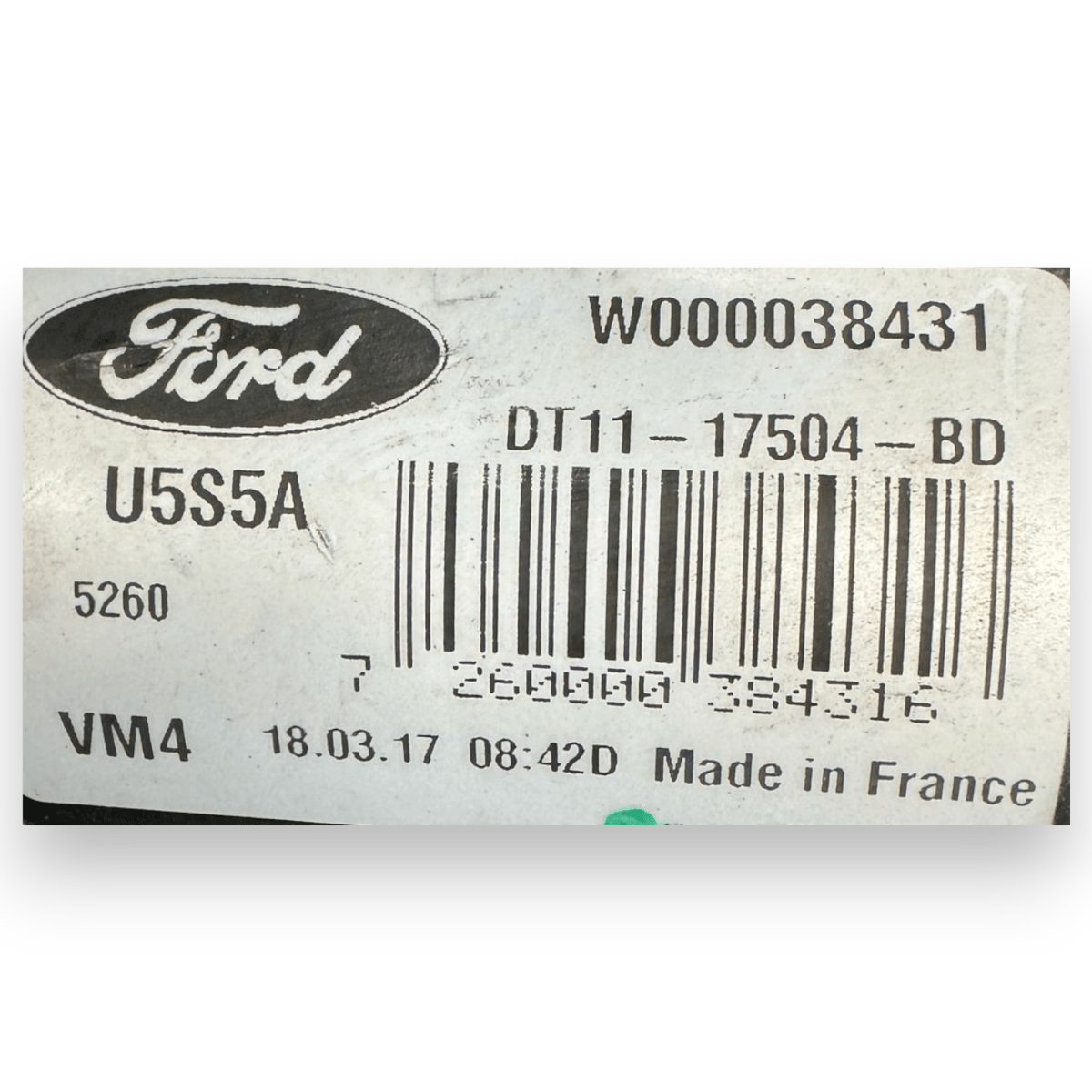 Motorino tergicristalli anteriore Ford Transit Connect II cod.DT11 - 17504 - BD (2013 - 2021) - F&P CRASH SRL - Ricambi Usati