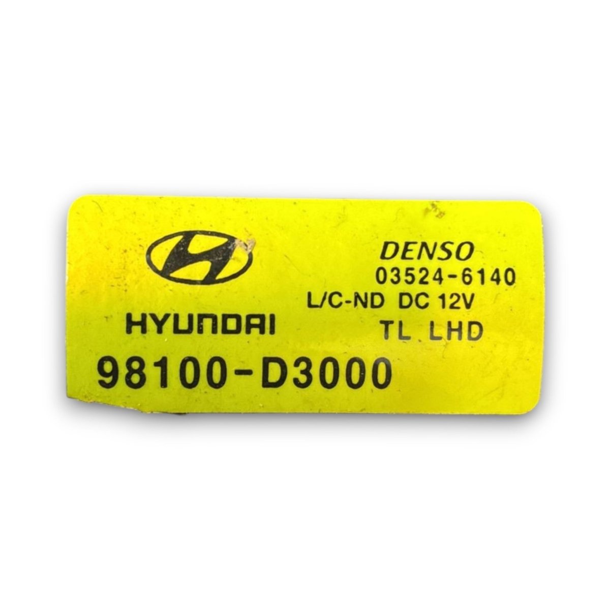 Motorino tergicristalli anteriore hyundai tucson cod . 98100 - d3000 (2015 > 2020) - F&P CRASH SRL - Ricambi Usati