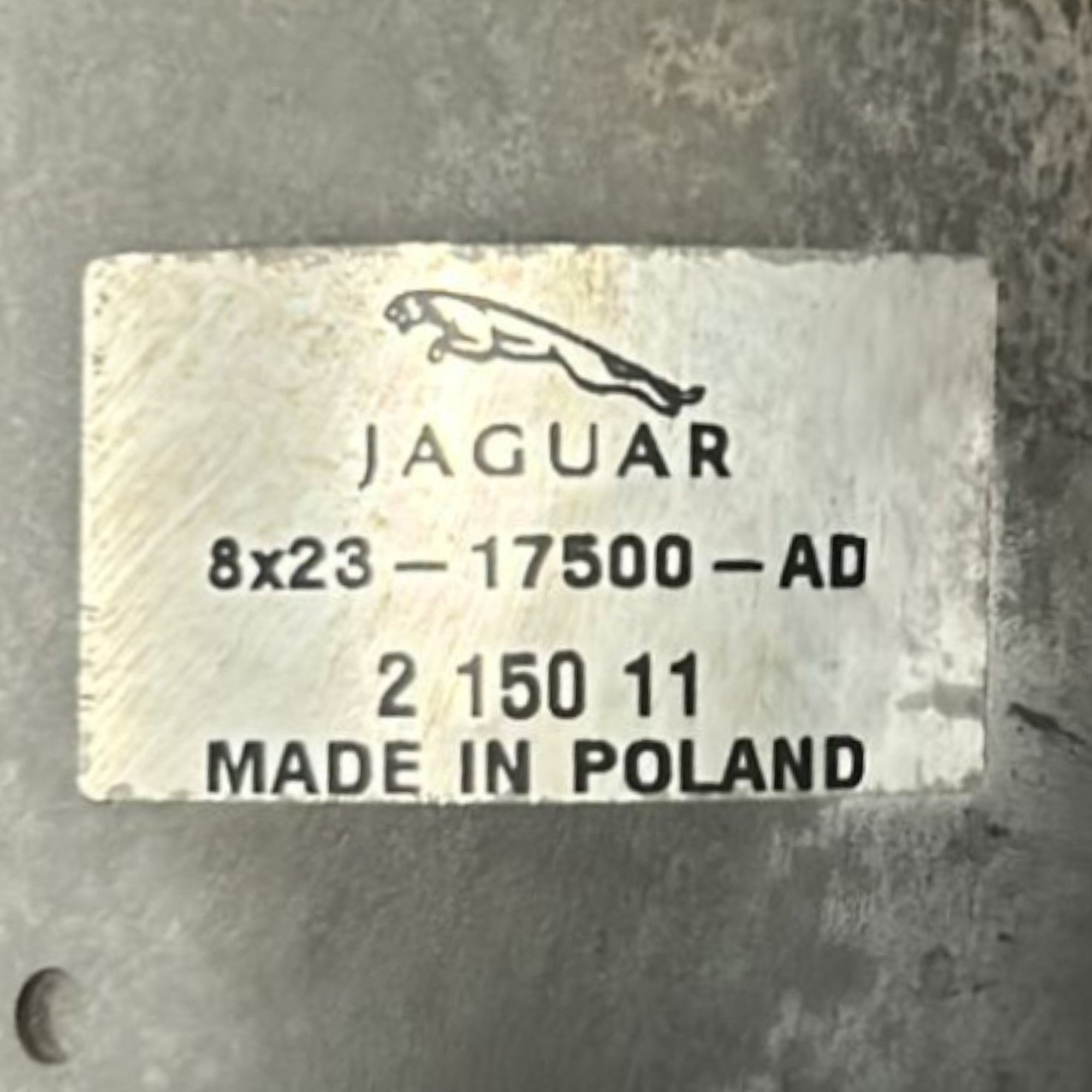 Motorino Tergicristalli Anteriore Jaguar XF (X250) cod.8X23 - 17500 - AD (2008 > 2015) - F&P CRASH SRLS - Ricambi Usati