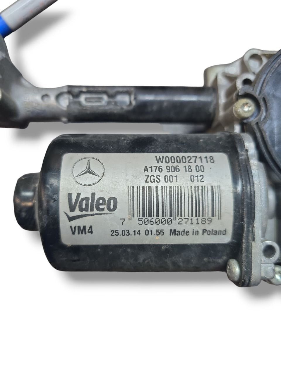 Motorino Tergicristalli Anteriore Mercedes-Benz Classe A w176 ( 2012 -2018 ) Cod : A1769061800 - F&P CRASH SRLS - Ricambi Usati