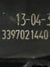 Motorino Tergicristalli Anteriore Mercedes Benz Classe C (W204) (2007 > 2015) cod.3397021440 - F&P CRASH SRLS - Ricambi Usati