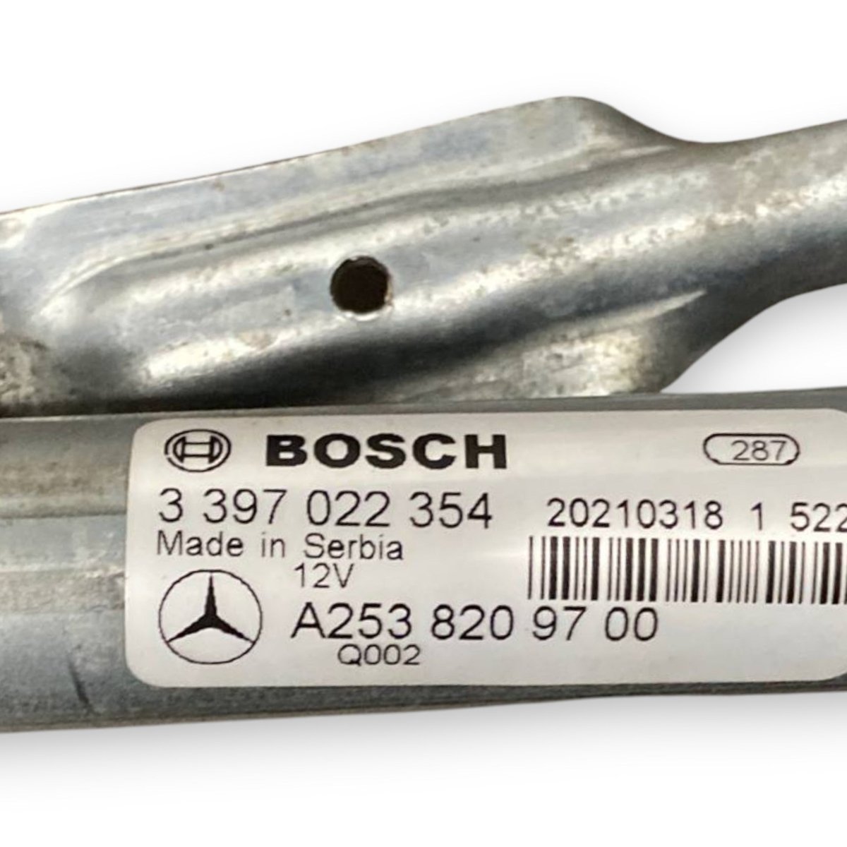 Motorino tergicristalli anteriore mercedes - benz eqc Cod: a2538209700 (2019 - 2023) - F&P CRASH SRLS - Ricambi Usati