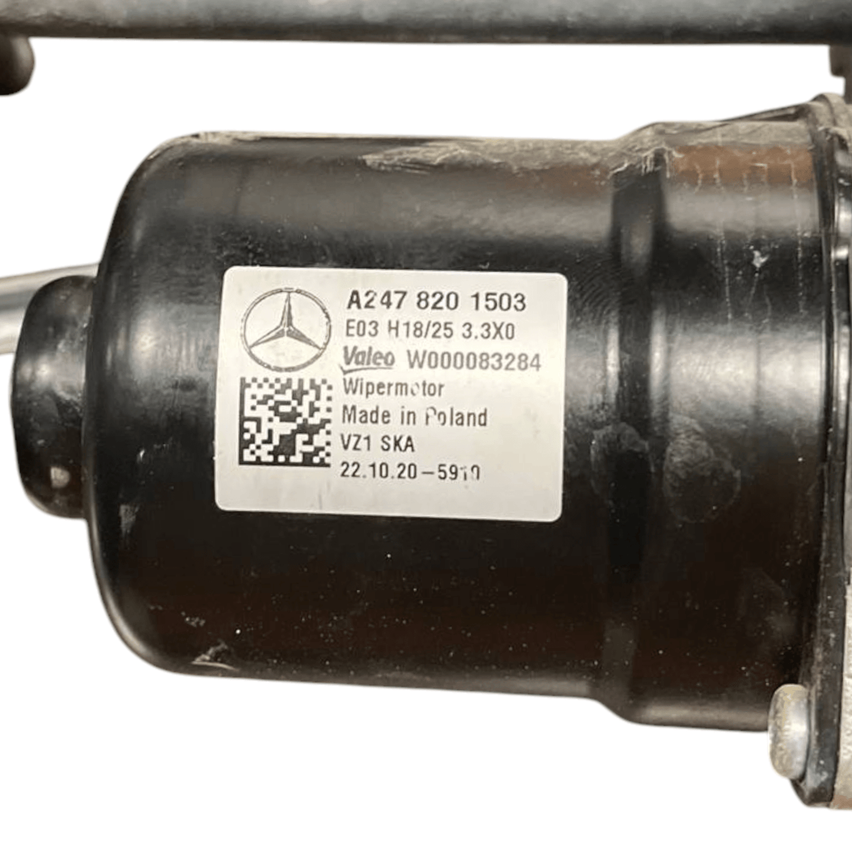 Front Windshield Wiper Motor Mercedes Benz GLA H247 cod.A2478201503 (2019 - > ) - F&P CRASH SRLS - Used Parts