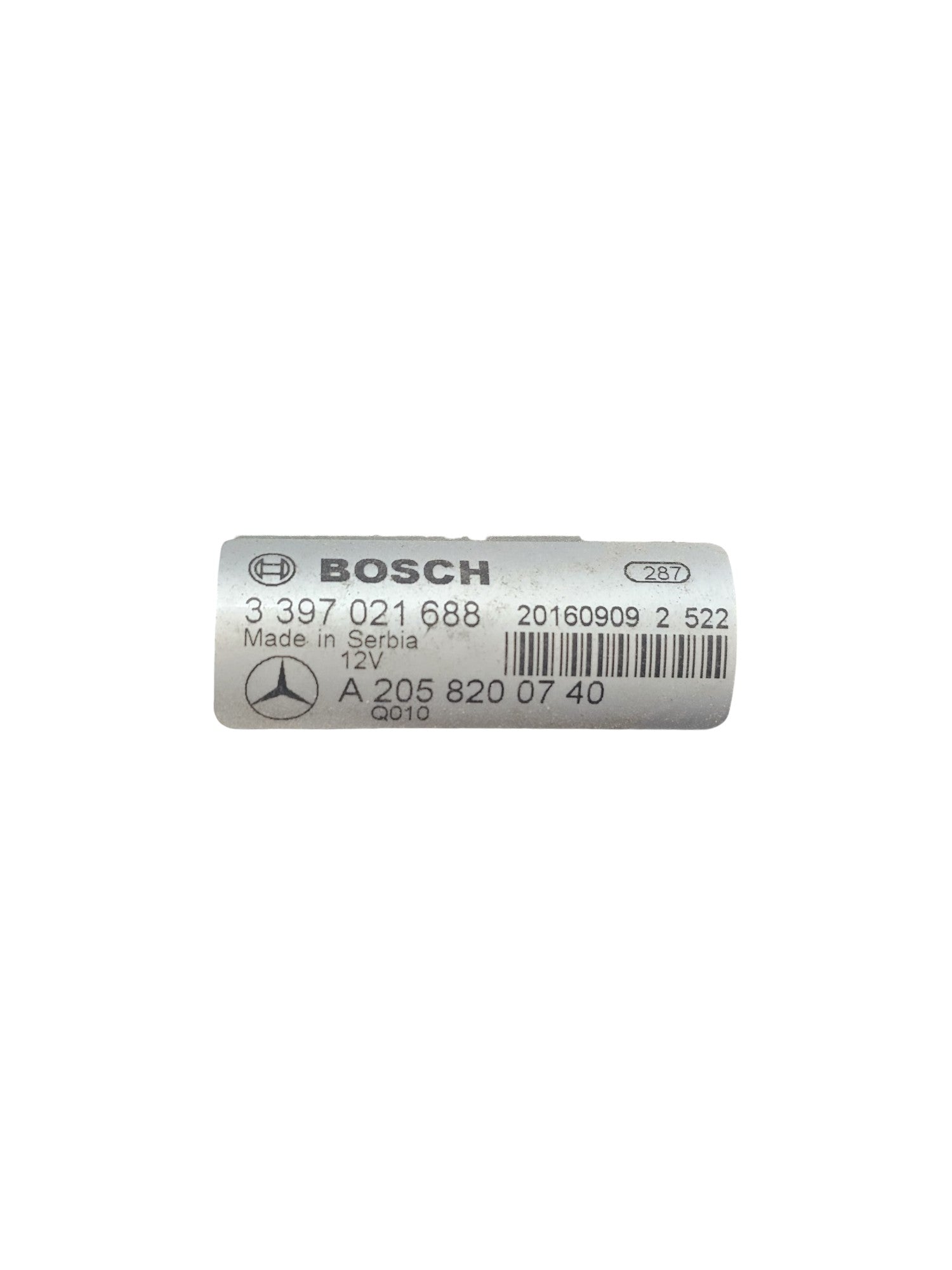 Motorino Tergicristalli Anteriore Mercedes Classe C W205 Cod:A2058200740 (2014 - 2021) Cod:A2058200740 - F&P CRASH SRLS - Ricambi Usati