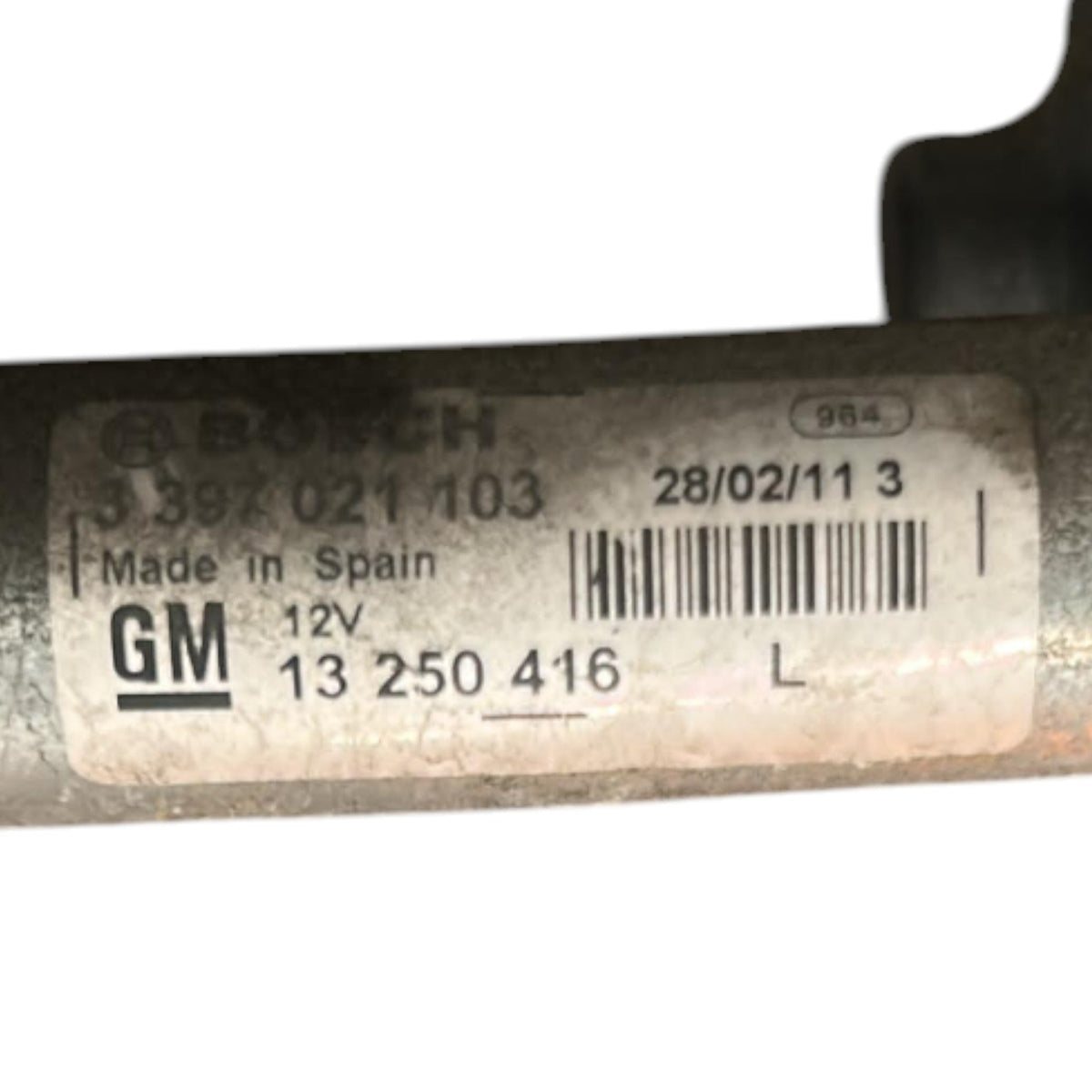 Front Windshield Wiper Motor Opel Meriva B cod.13250416 (2010 > 2017) cod.3397021103 - F&P CRASH SRLS - Used Parts