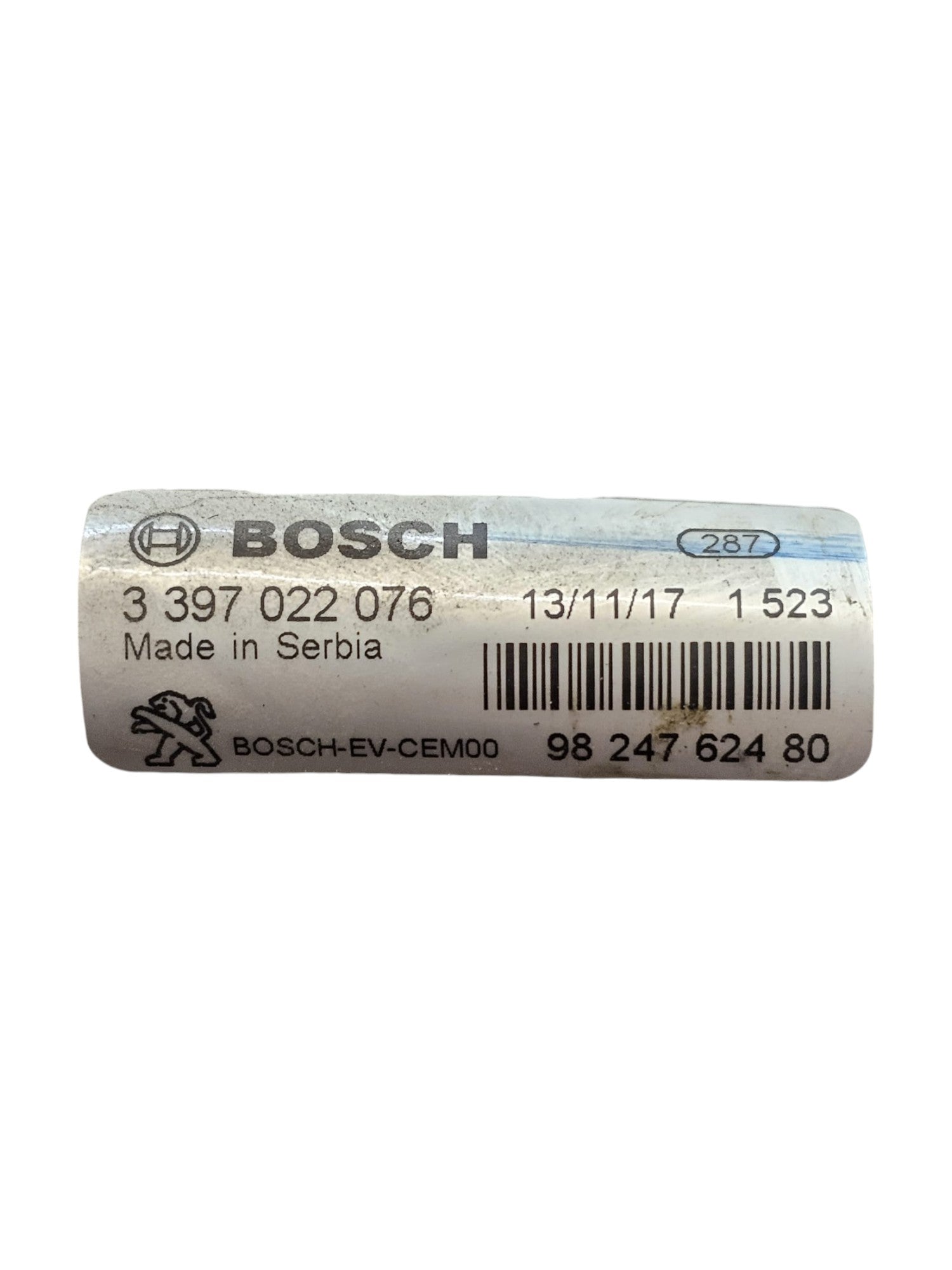 Motorino Tergicristalli Anteriore Peugeot 3008 II Cod:9824762480 (2016 - 2023) - F&P CRASH SRLS - Ricambi Usati