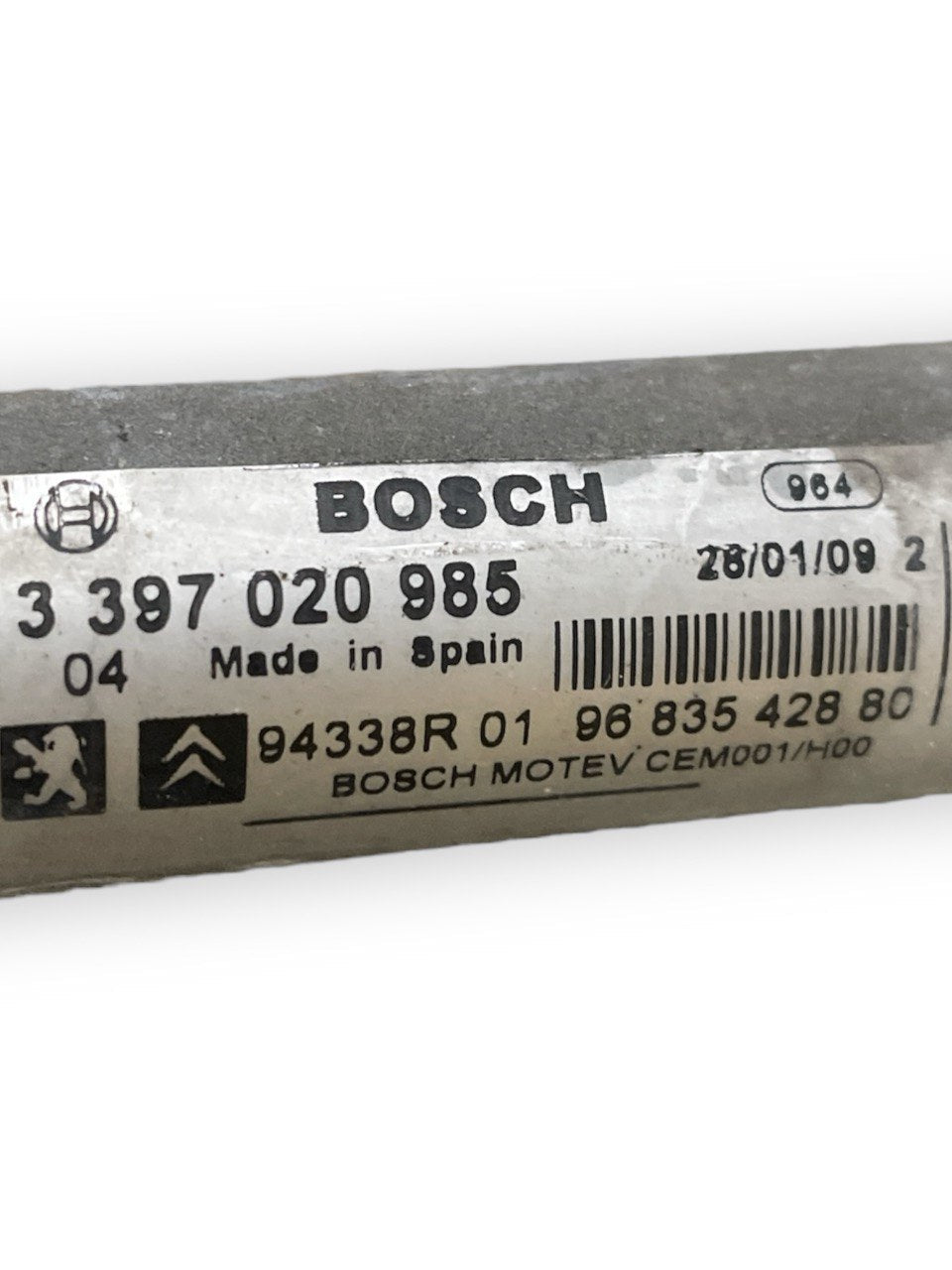 Motorino Tergicristalli Anteriore Peugeot 308 CC cod:3397020985 (2007 - 2014) - F&P CRASH SRLS - Ricambi Usati
