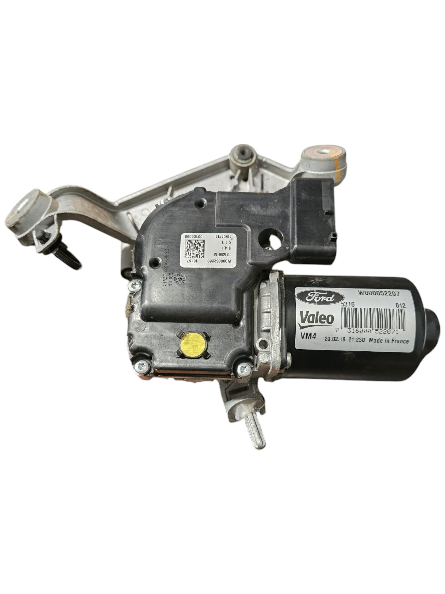 Left Front Windshield Wiper Motor Ford S - Max II Code:W000052207 (2015 - 2023) - F&P CRASH SRLS - Used Parts