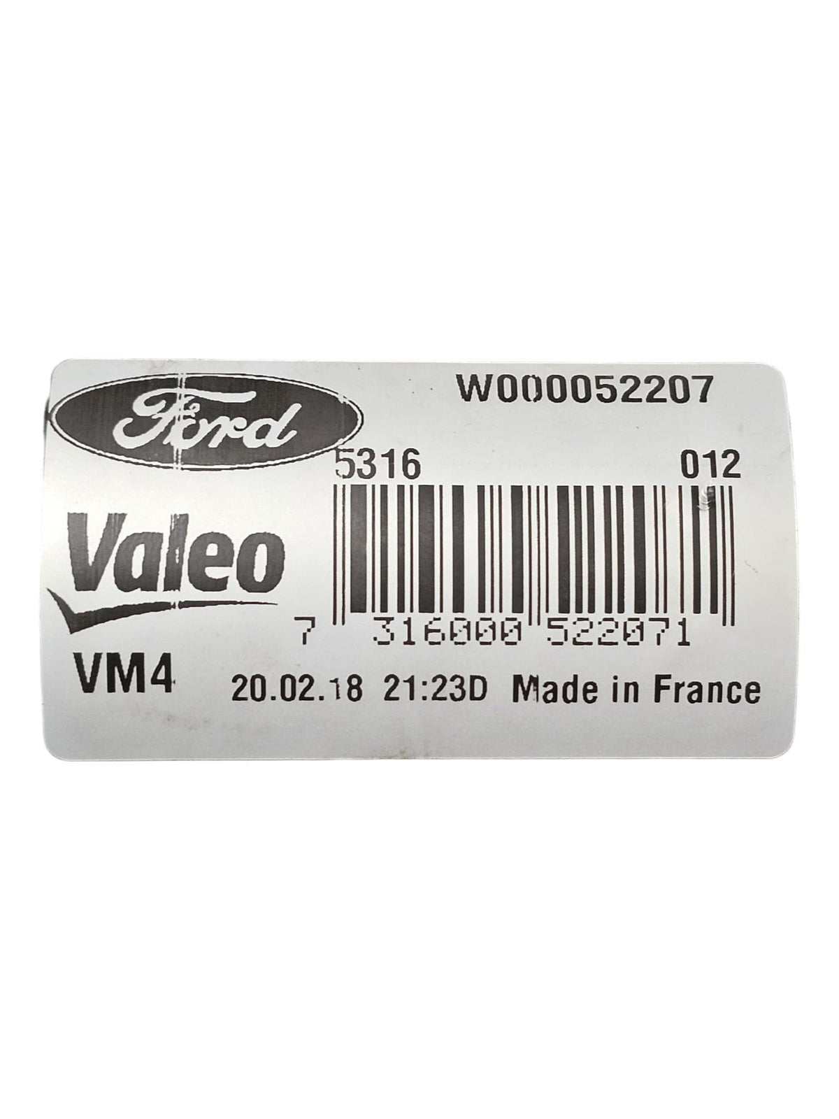 Left Front Windshield Wiper Motor Ford S - Max II Code:W000052207 (2015 - 2023) - F&P CRASH SRLS - Used Parts