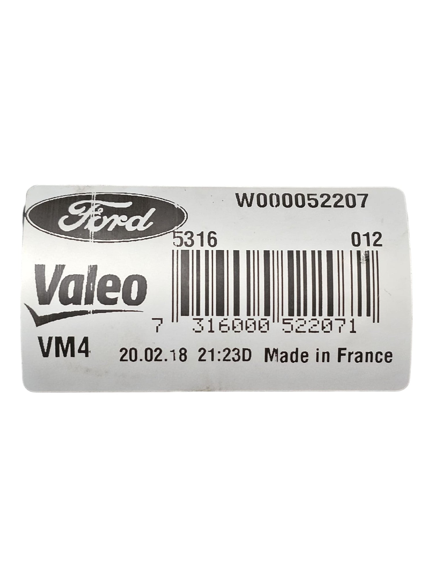 Left Front Windshield Wiper Motor Ford S - Max II Code:W000052207 (2015 - 2023) - F&P CRASH SRLS - Used Parts