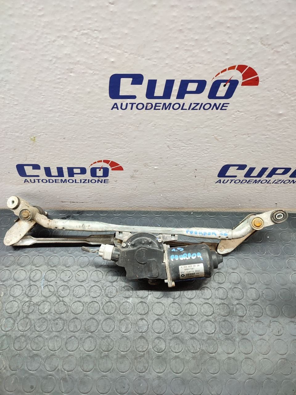 Front Windshield Wiper Motor SMART FOURFOR I series 1.5 (2005) code: A4540008 - F&P CRASH SRLS - Used Parts