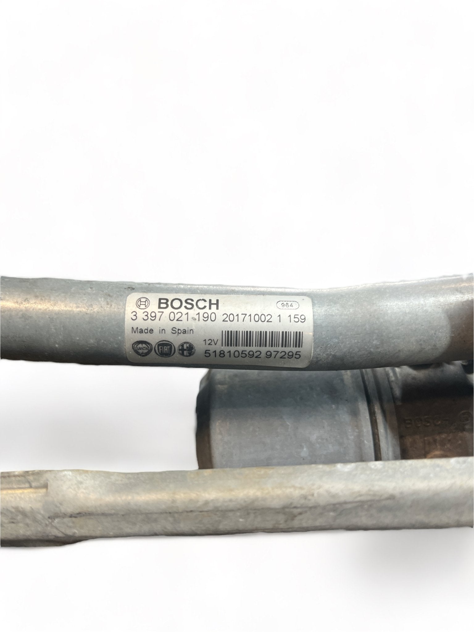 Front Wiper Motor Tandem Fiat Doblò (2012) code: 3397021190 - F&P CRASH SRLS - Used Parts