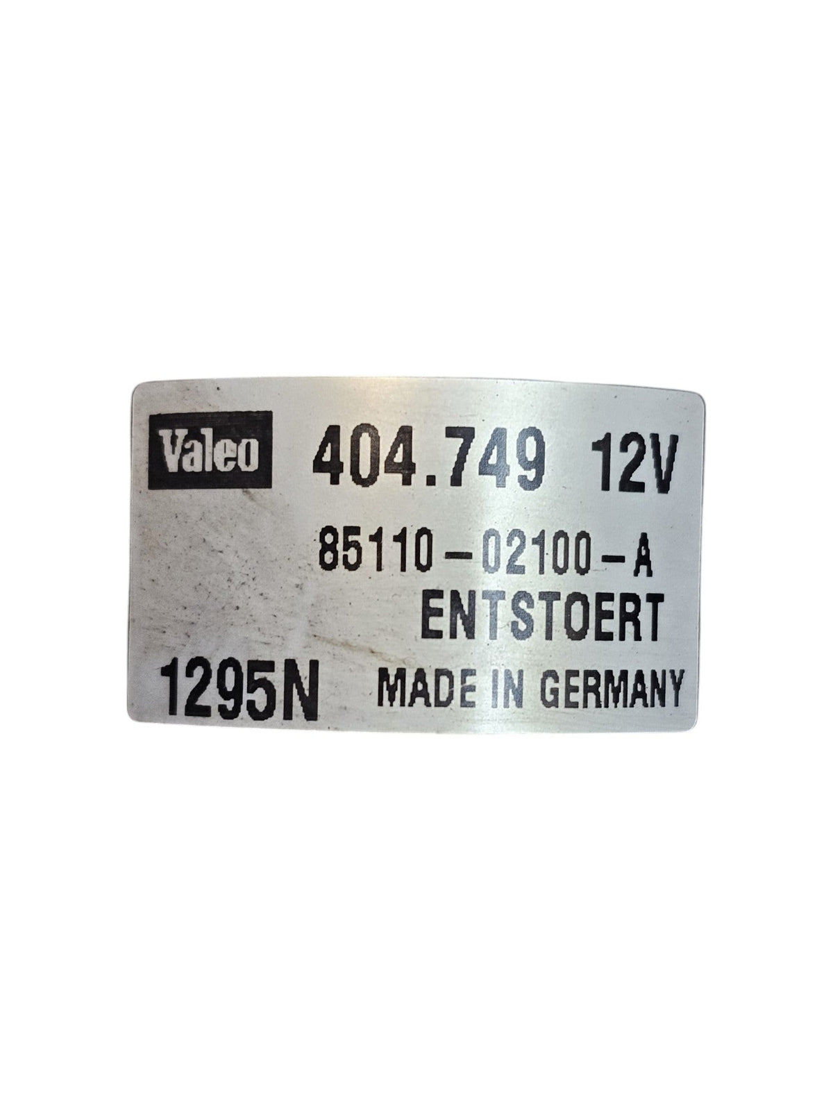 Front Windshield Wiper Motor Toyota Corolla E120 Code: 85110 - 02100 - A (2000 - 2007) - F&P CRASH SRLS - Used Parts