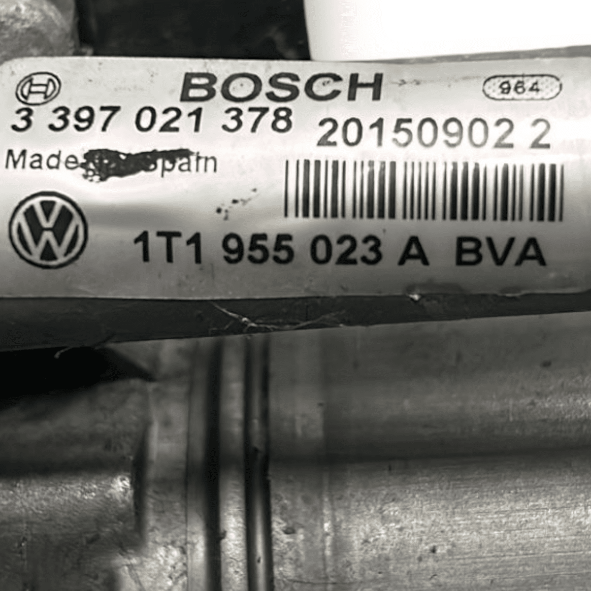 Motorino tergicristalli anteriore volkswagen caddy cod:1t1955023a (2004 > 2021) - F&P CRASH SRL - Ricambi Usati