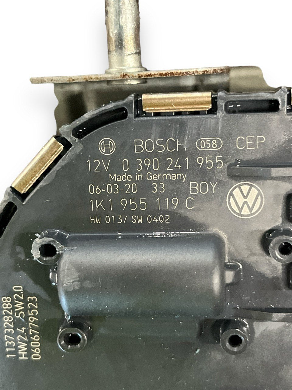 Motorino tergicristalli anteriore Volkswagen Golf V (2003 - 2008) cod.1K1955119C - F&P CRASH SRLS - Ricambi Usati
