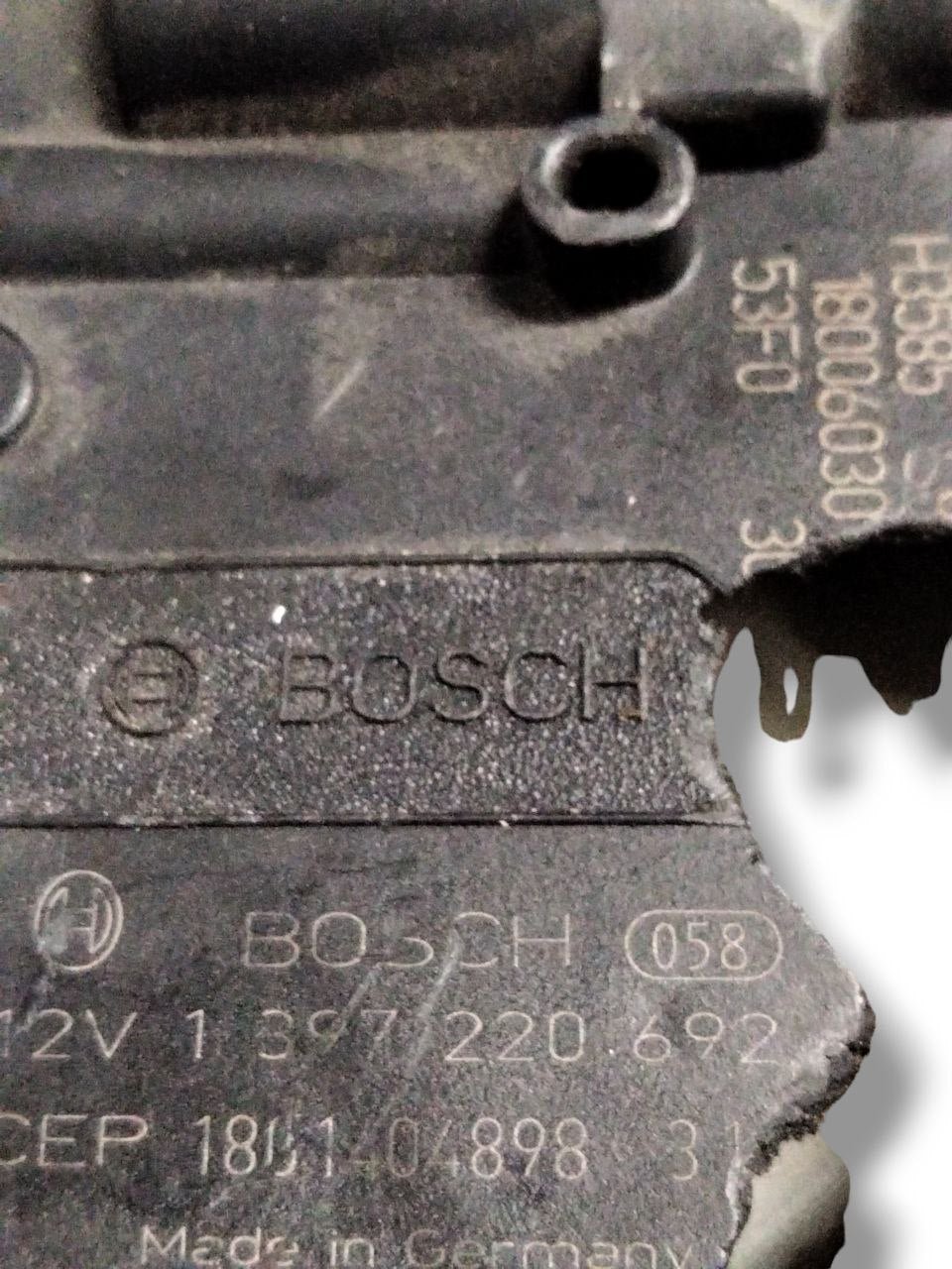 Motorino tergicristalli anteriore Volkswagen Golf VII (2012 - 2019)cod.5G1955119A / 1397220692 - F&P CRASH SRLS - Ricambi Usati