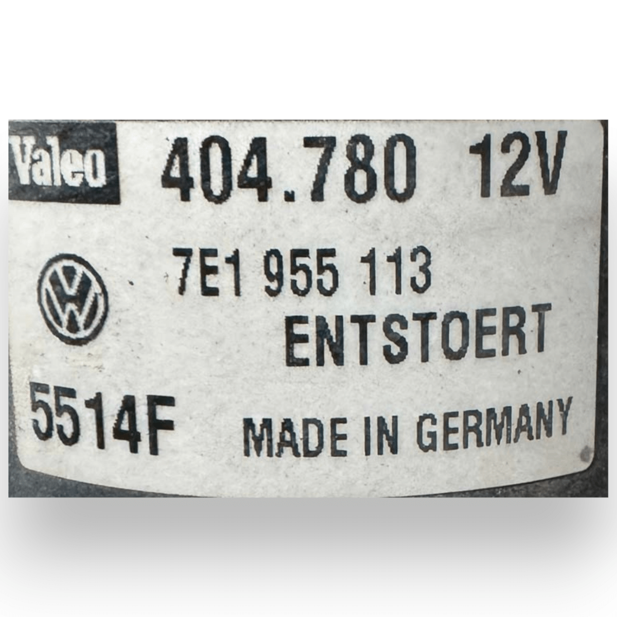Motorino tergicristalli anteriore Volkswagen Transporter (T5) cod.7E1955113 (2003-2015) - F&P CRASH SRL - Ricambi Usati