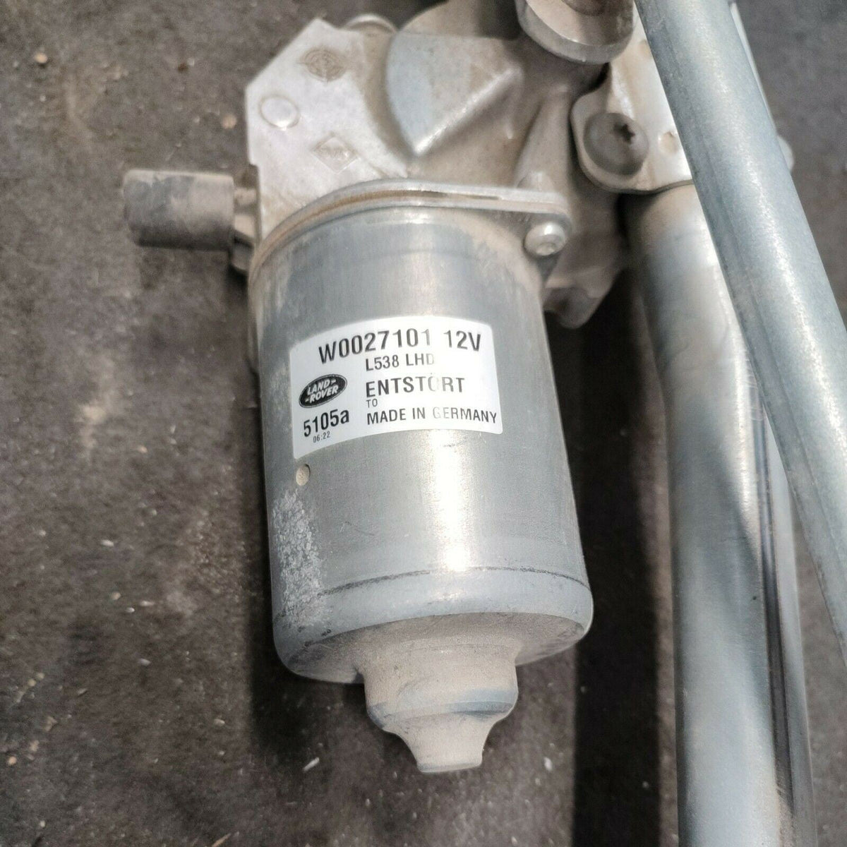Front Tandem Windshield Wiper Motor Range Rover Evoque 2011-2019 W0027101 - F&P CRASH SRLS - Used Parts