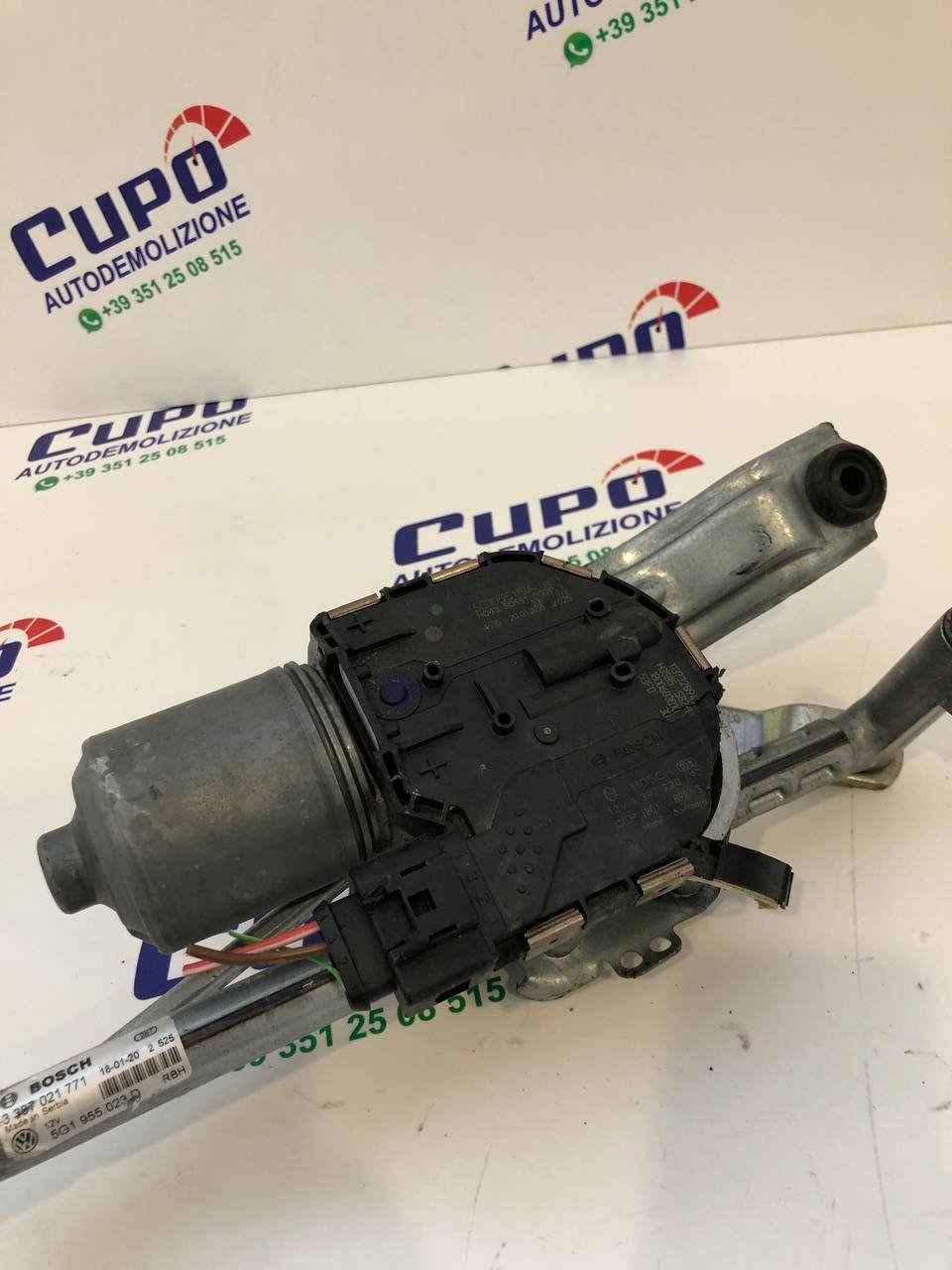 windshield wiper motor volkswagen golf 7 VII 5g with tandem 5G955023D - F&P CRASH SRLS - Used Parts
