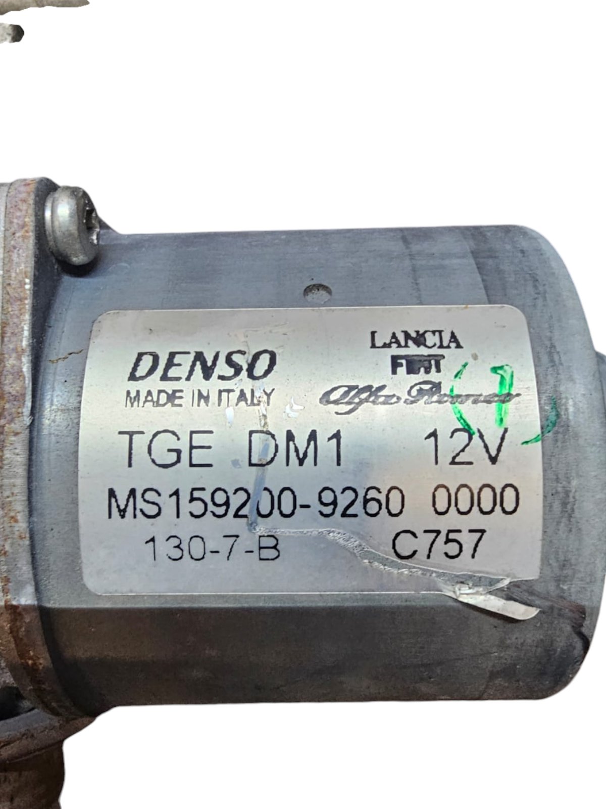 Motorino Tergicristallo anteriore Alfa Romeo Mito (2008 - 2019) Cod:MS159200 - 9260 - F&P CRASH SRLS - Ricambi Usati